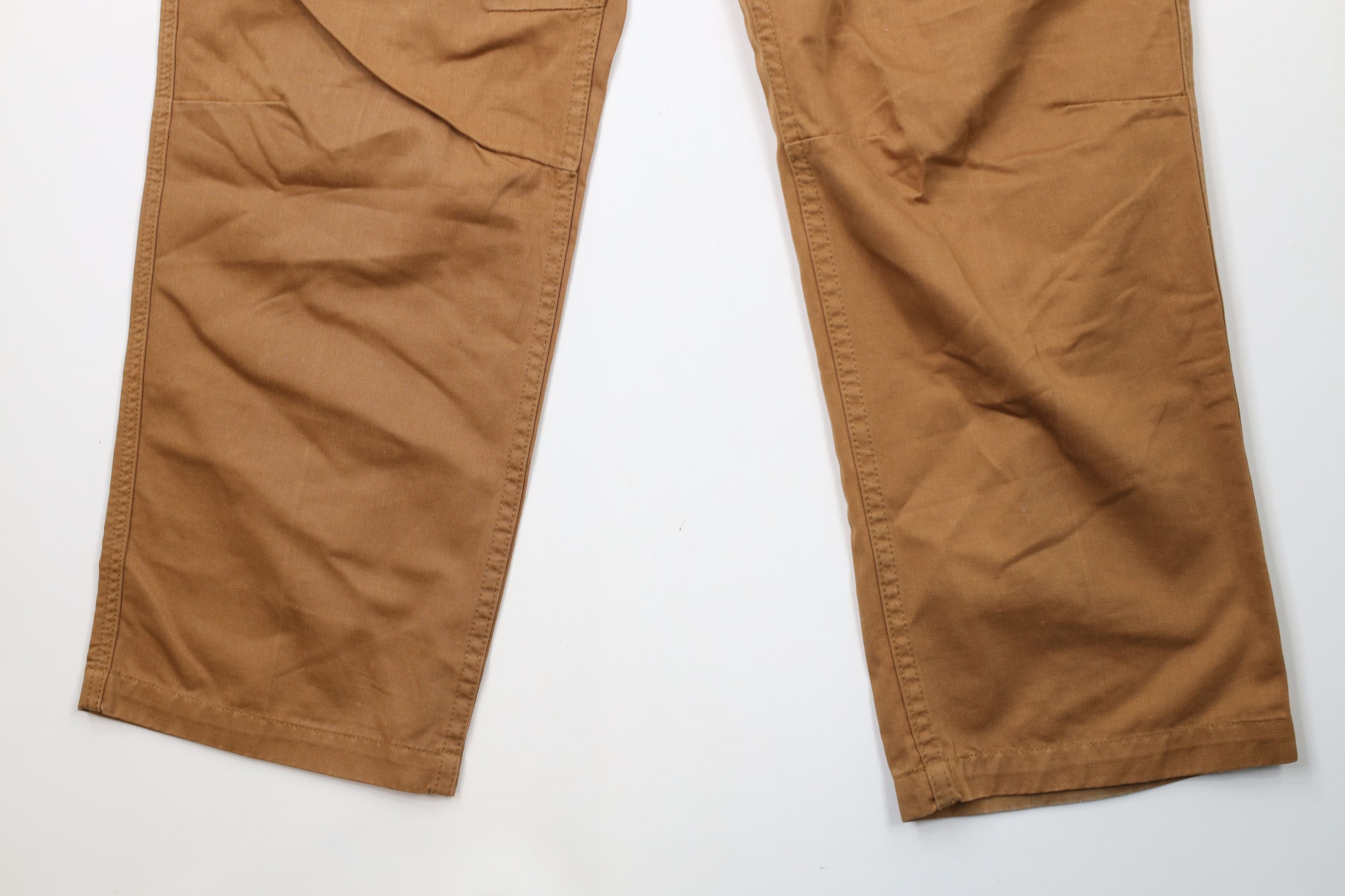 Sean John × Vintage Vintage 90s Y2K Sean John Baggy Wide Leg Cargo Pants Brown Size US 32 / EU 48 - 4 Thumbnail