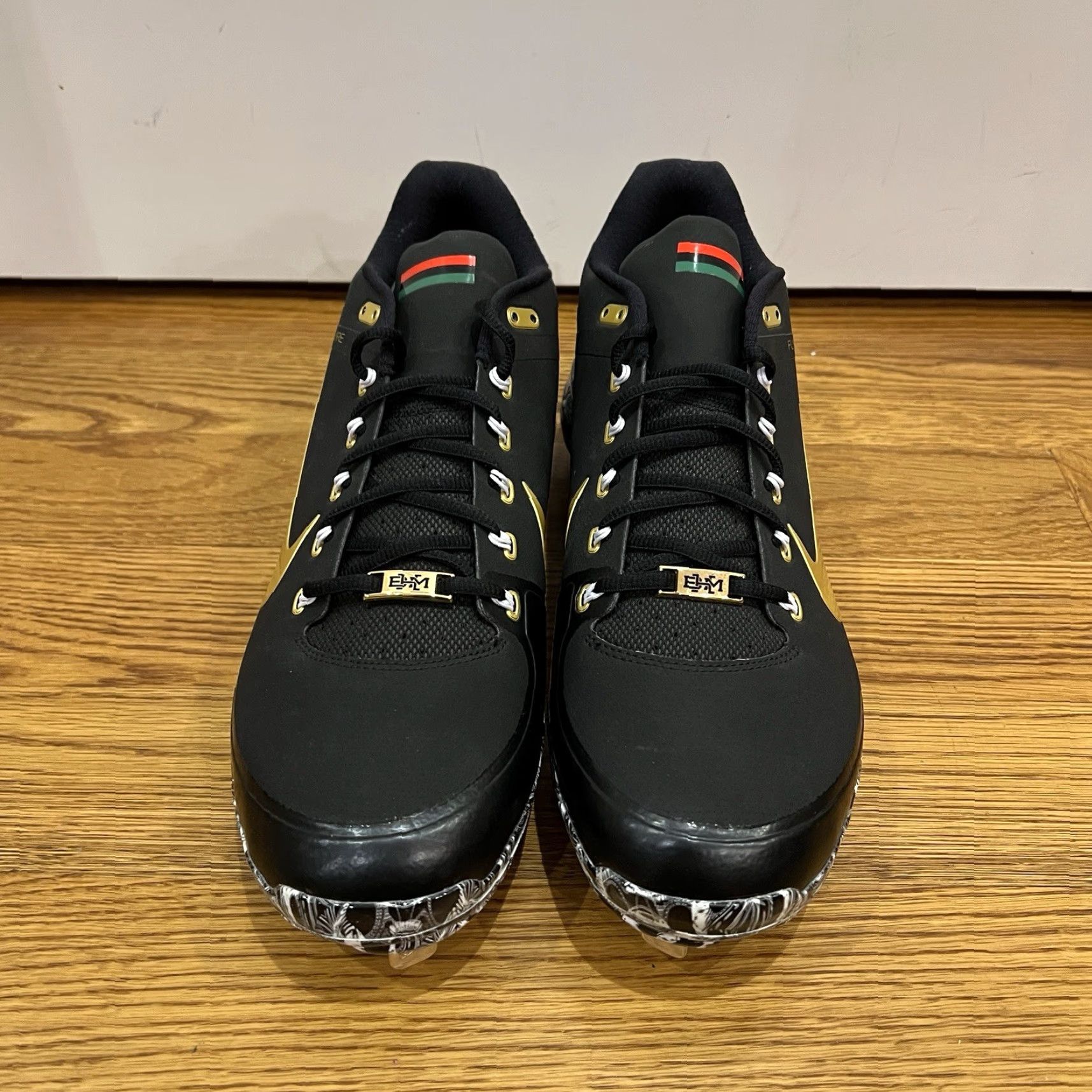 Nike Nike Flywire BHM Black History Month Cleats Mens Size 14 NWOB AO3625-077 Size US 14 / EU 47 - 4 Thumbnail
