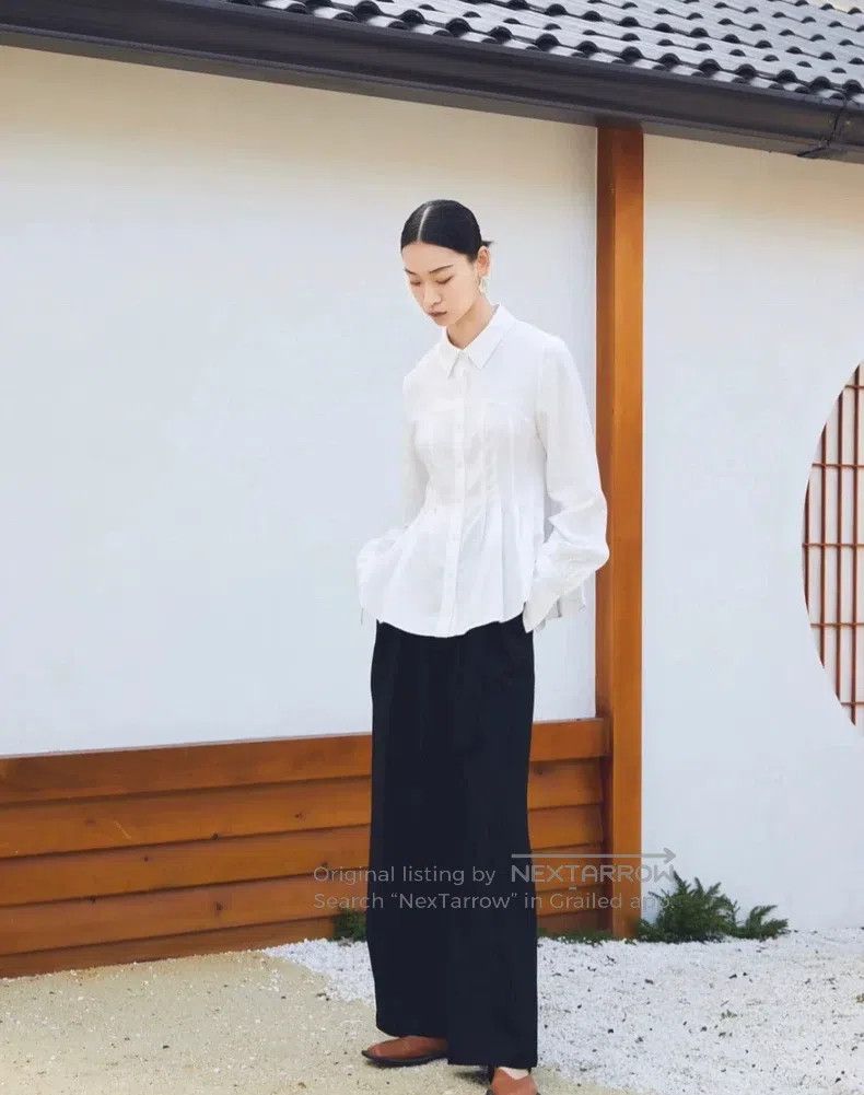 Chanel Chanel Long-sleeved white shirt Size XXS / US 00 / IT 34 - 1 Thumbnail