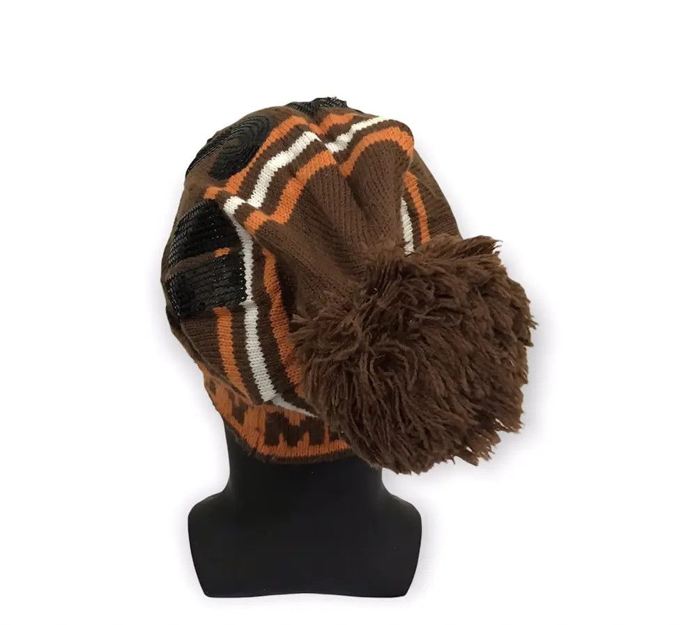 Japanese Brand Japanese Brand Spellout Beanie Hat Size ONE SIZE - 4 Thumbnail