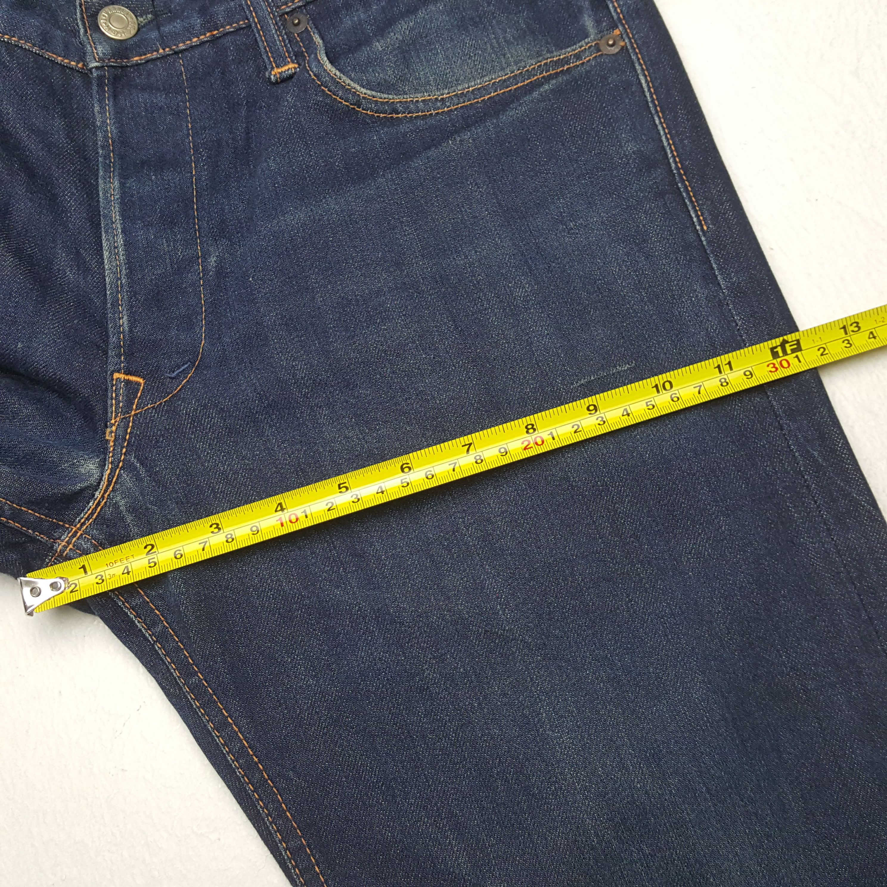 Vintage H.RANCH.M HRM Hollywood Ranch Market Jeans RR9 Size US 31 - 9 Thumbnail