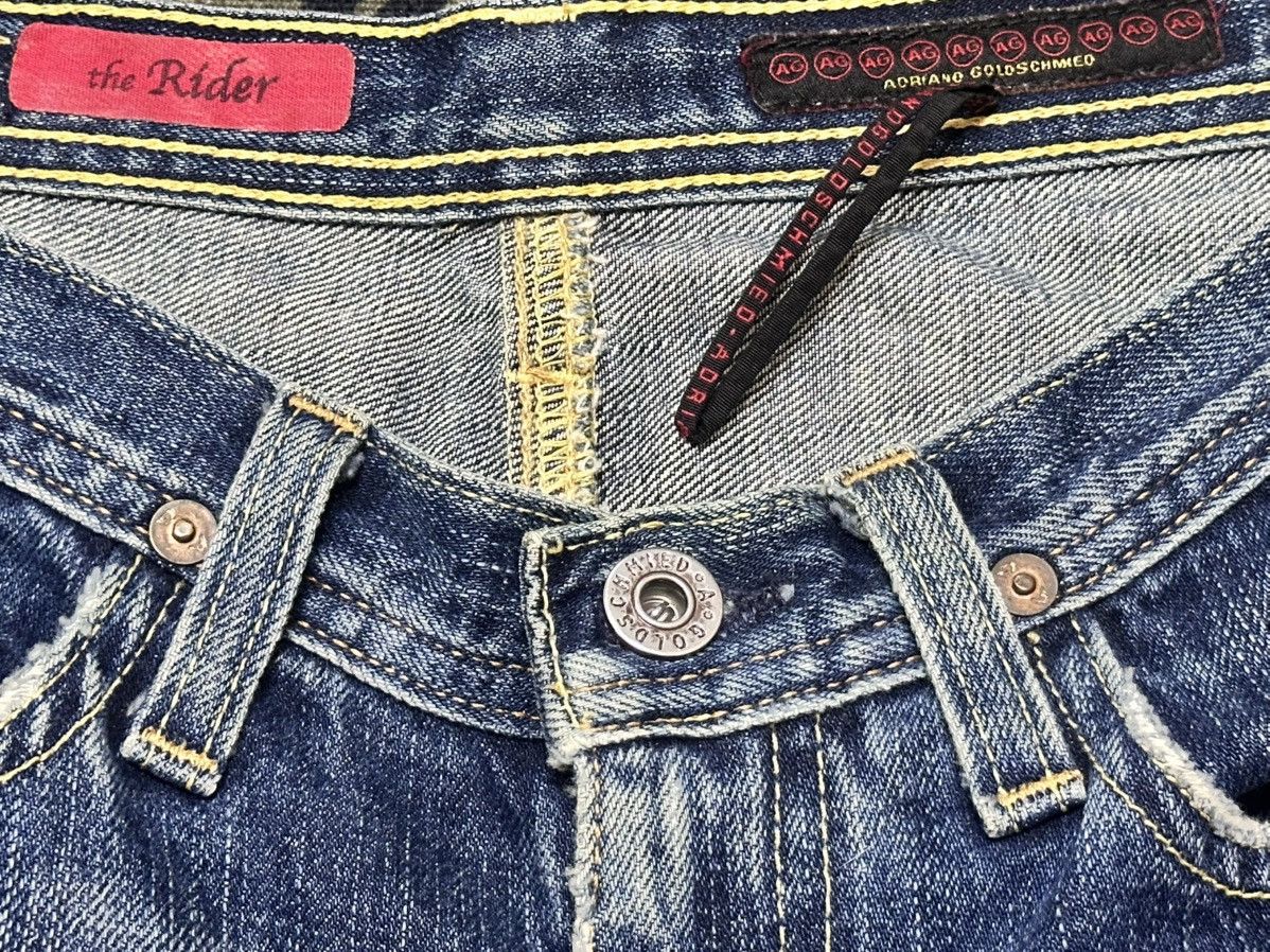 AG Adriano Goldschmied AG Baggy Loose Jeans Style With Faded Wash Size US 28 / EU 44 - 10 Thumbnail