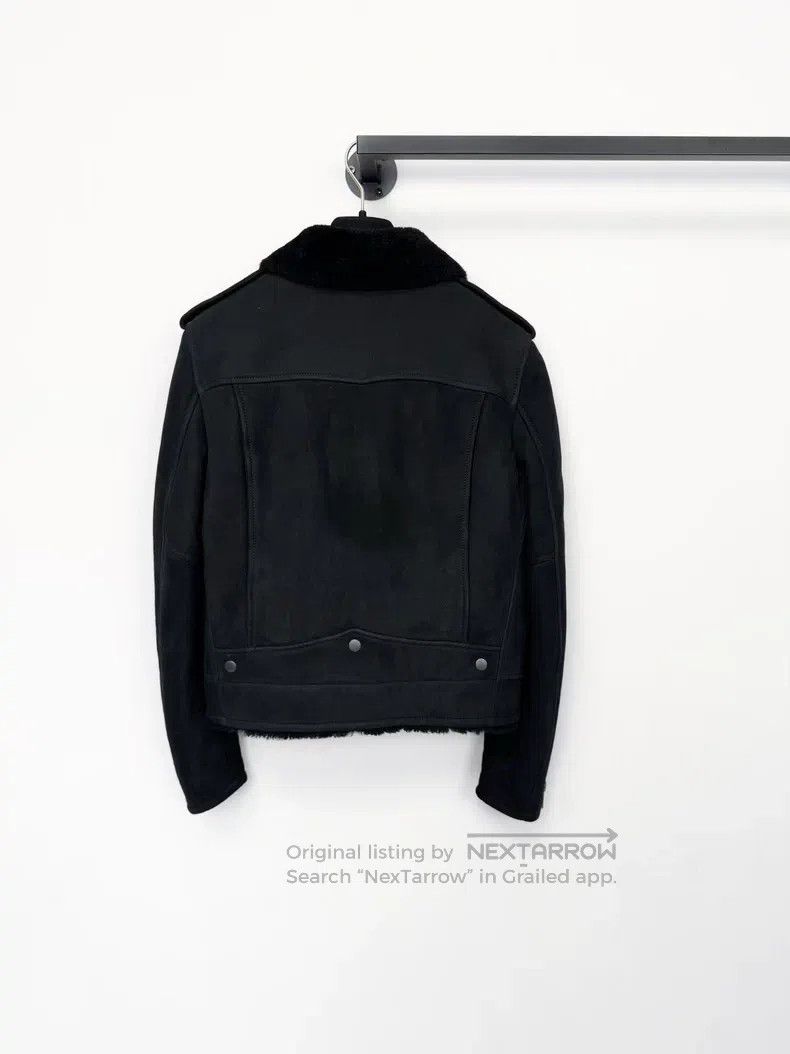 Saint Laurent Paris Saint Laurent Paris Fur-Trimmed Jacket Size XS / US 0-2 / IT 36-38 - 4 Thumbnail