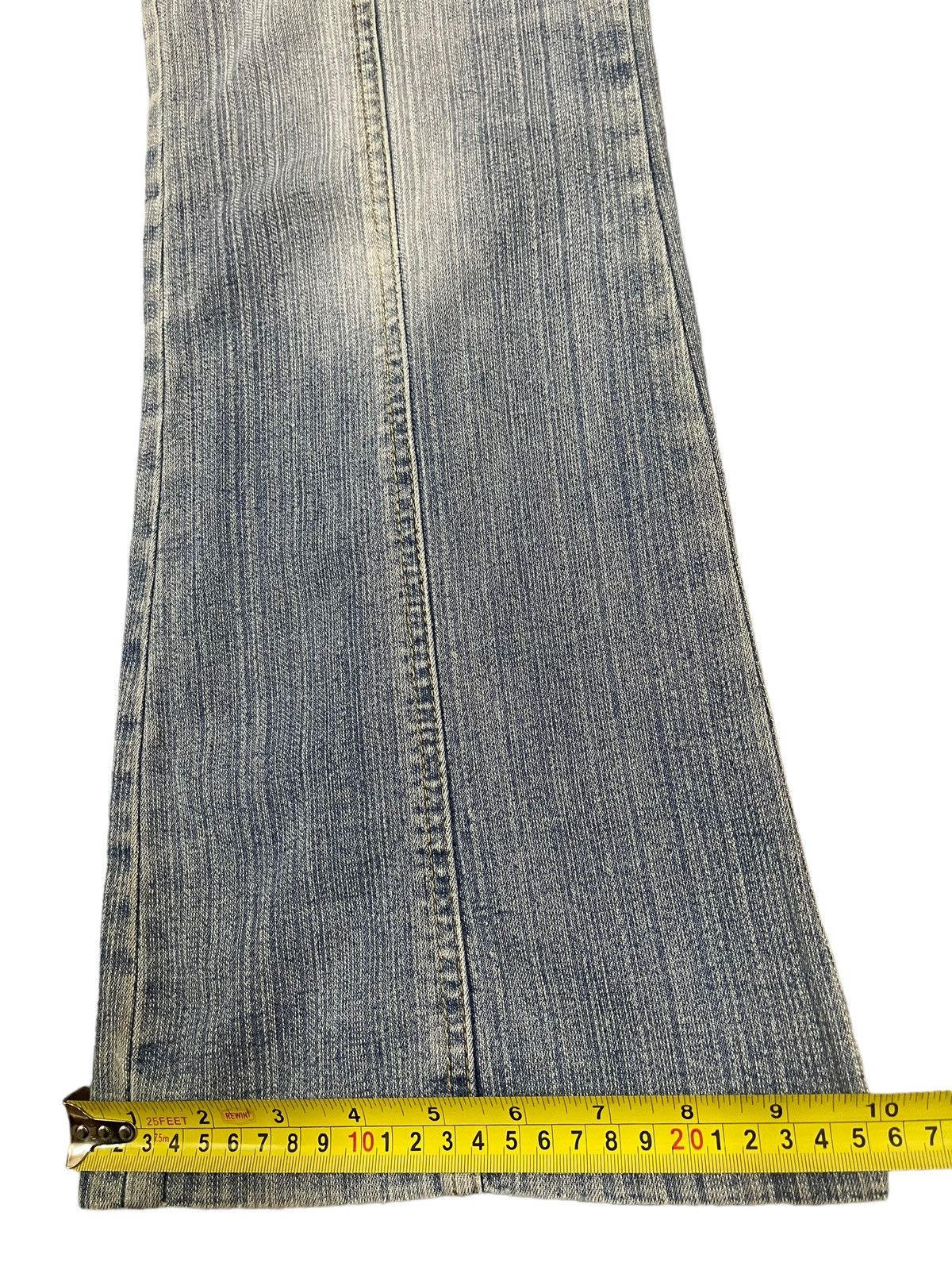 If Six Was Nine Vintage Japanese Brand Blue Wash Style Flare Jeans Size US 27 - 14 Thumbnail