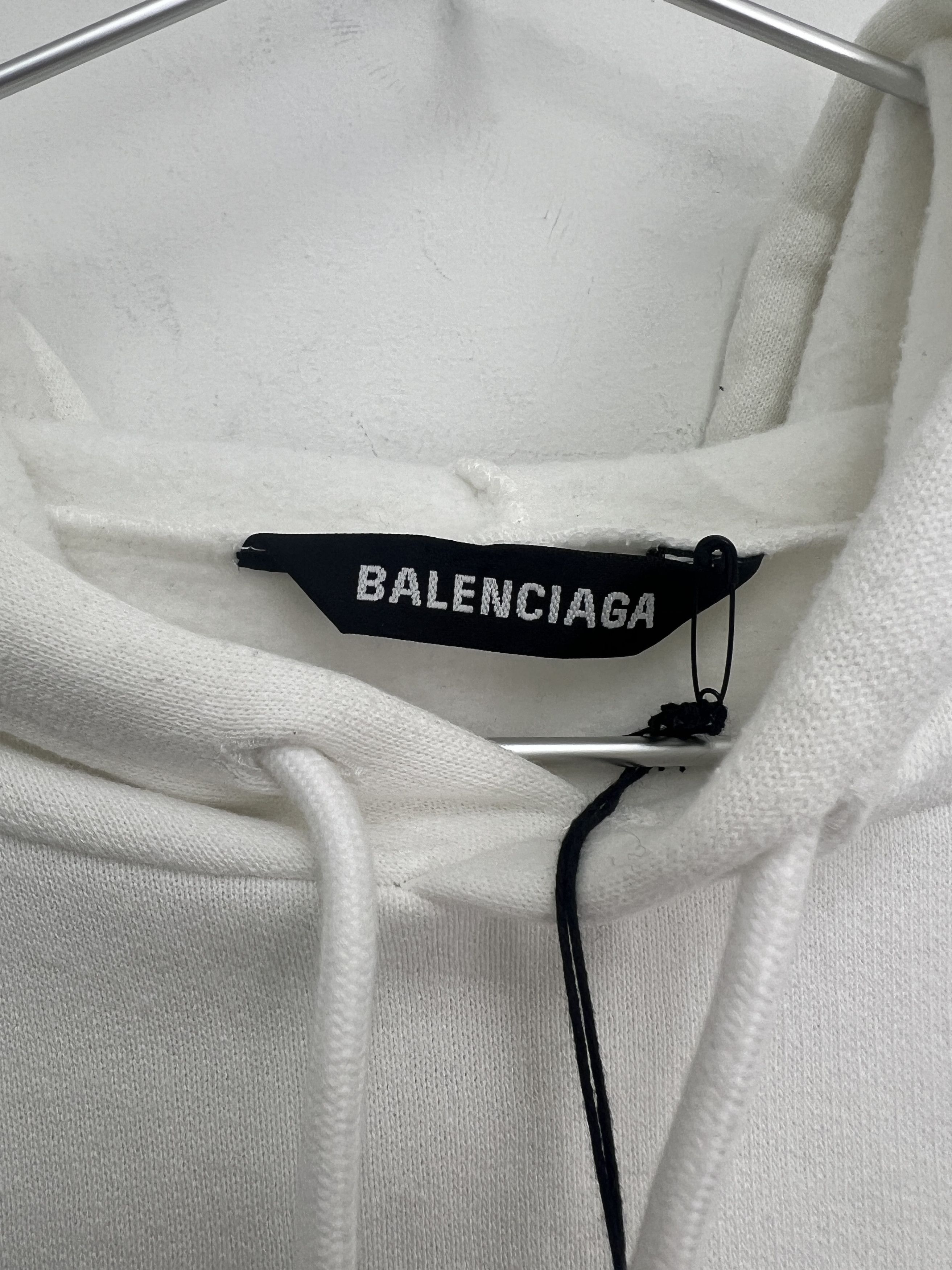 Balenciaga Balenciaga Oversized Language Hoodie Size US L / EU 52-54 / 3 - 6 Thumbnail