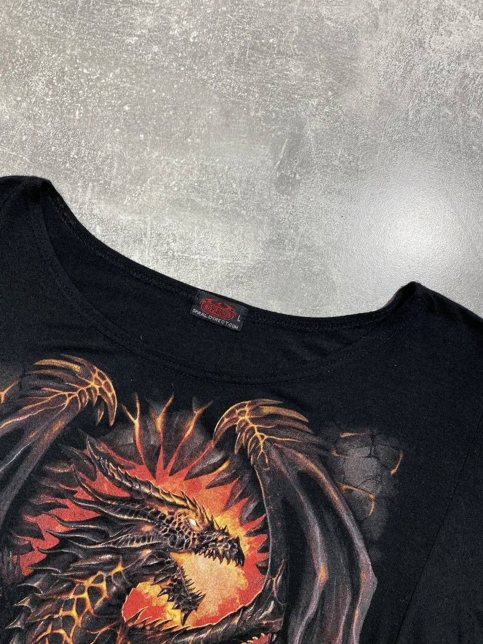 Other Vintage Y2K Dragon Gothic Style Tee Size US XS / EU 42 / 0 - 2 Thumbnail
