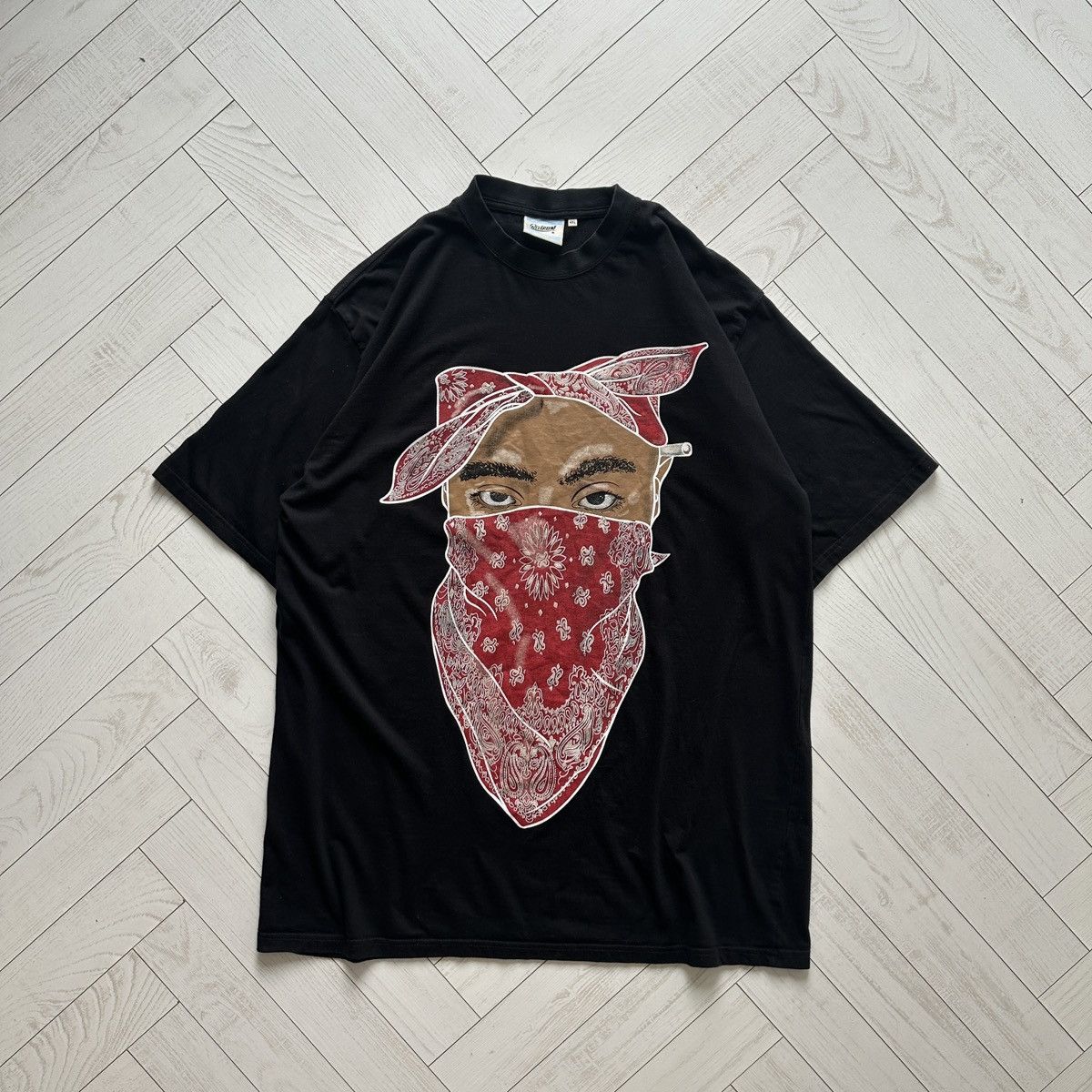 Rap Tees Vintage 00s Redrum Tupac Heavyweight OG Rap tee Gangsta 4XL Size US XXL / EU 58 / 5 - 1 Thumbnail