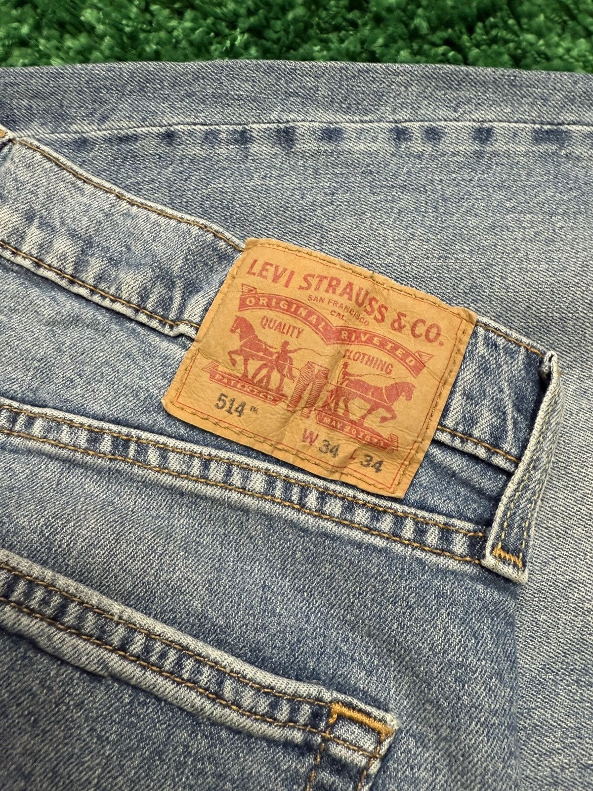 Levi's × Vintage Vintage Levi's 514 Blue Denim Jeans Sz. 34 x 34 Size US 34 / EU 50 - 7 Thumbnail