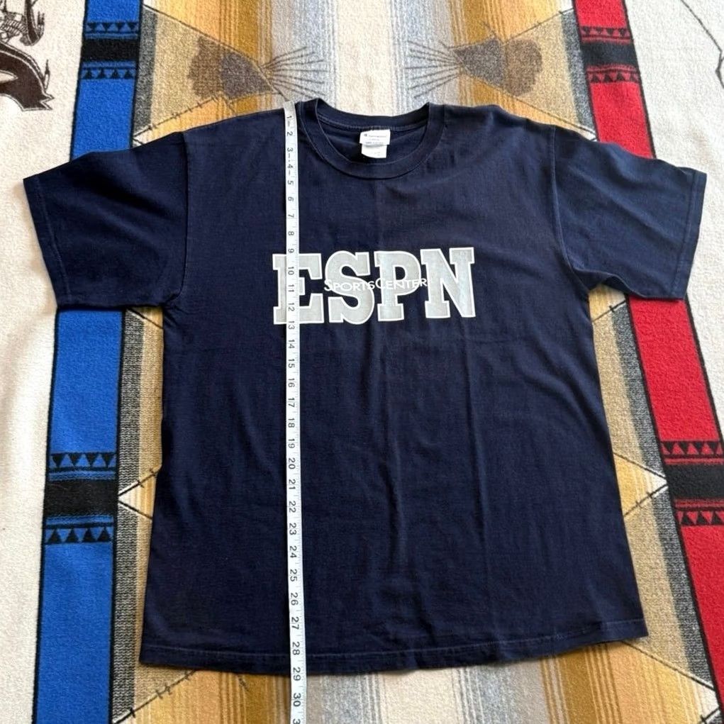 Champion VINTAGE Champion ESPN SportsCenter T-Shirt Size L 90s Sports TV Mens Size US L / EU 52-54 / 3 - 6 Thumbnail