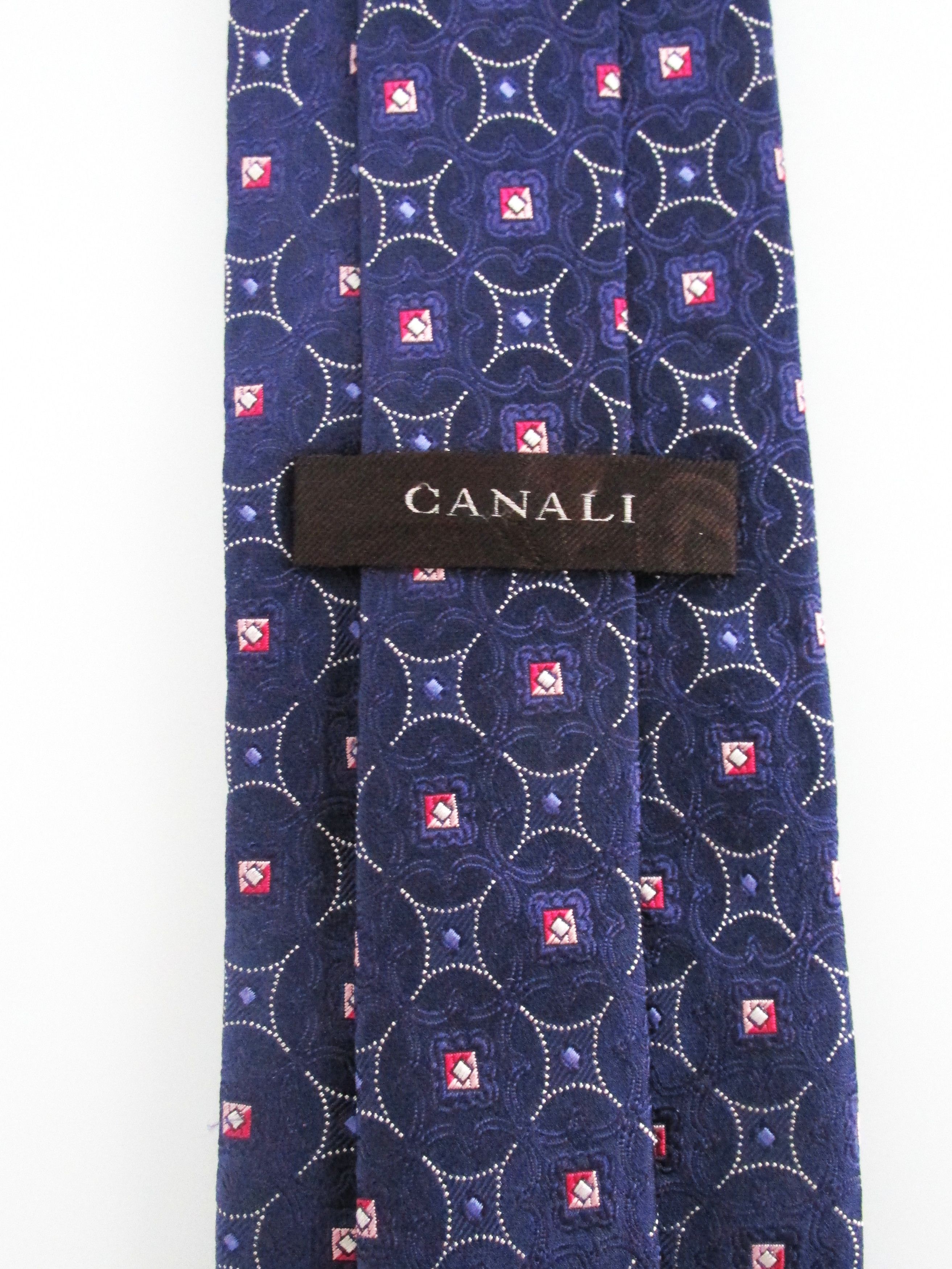Canali Canali Men's Silk Tie Size ONE SIZE - 5 Thumbnail