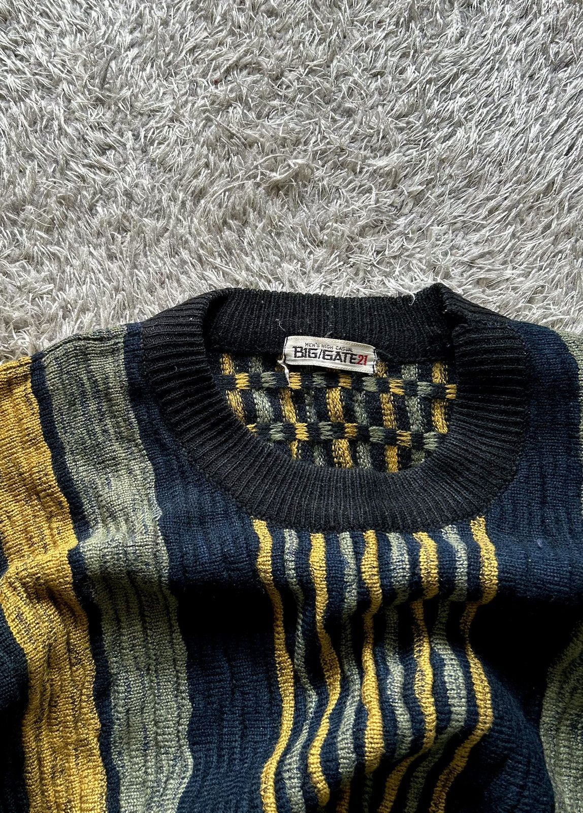 Coogi CRAZY COOGI STYLE BIG GATE CABLE KNIT Size US L / EU 52-54 / 3 - 5 Thumbnail