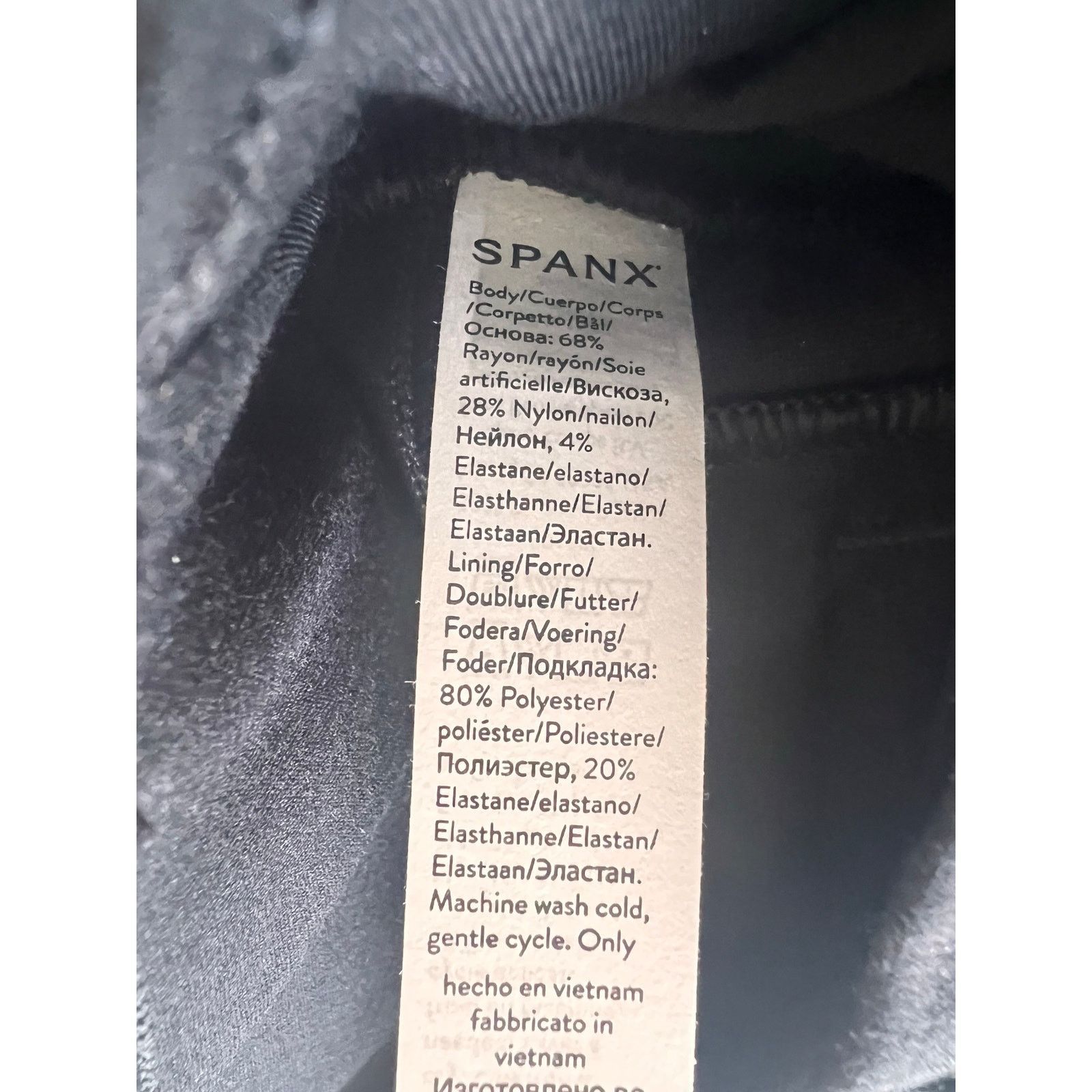 Spanx Spanx High-Rise Wide Leg Black Dress Pants Large Size 30" / US 8 / IT 44 - 7 Thumbnail