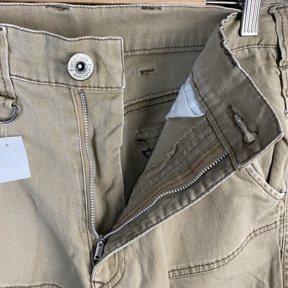 Japanese Brand DL Field Core Beige Joggers cargo Pants #C780 Size US 27 - 14 Thumbnail