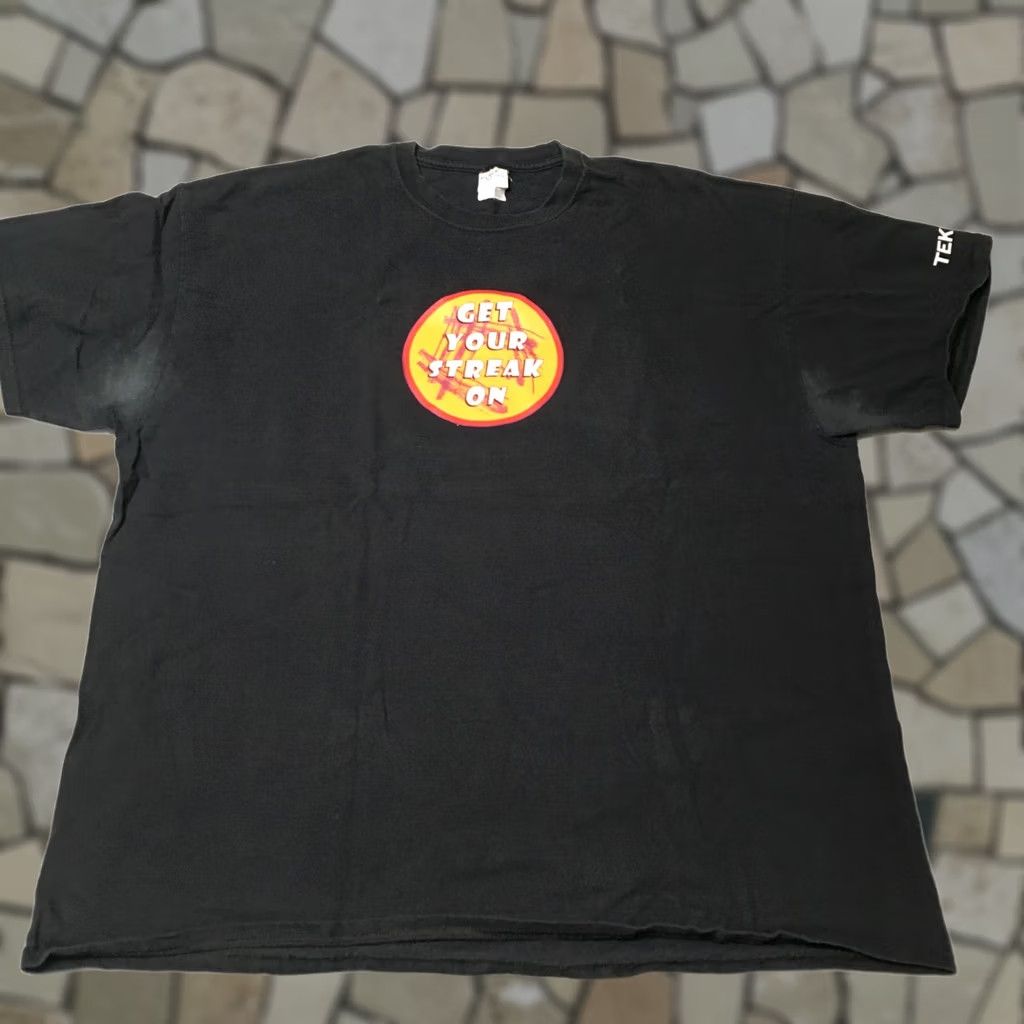 Pinko VINTAGE PORT AND COMPANY Shirt Adult XL Black GET YOUR Streak ON USA Mens Size US 36 / EU 52 - 1 Thumbnail