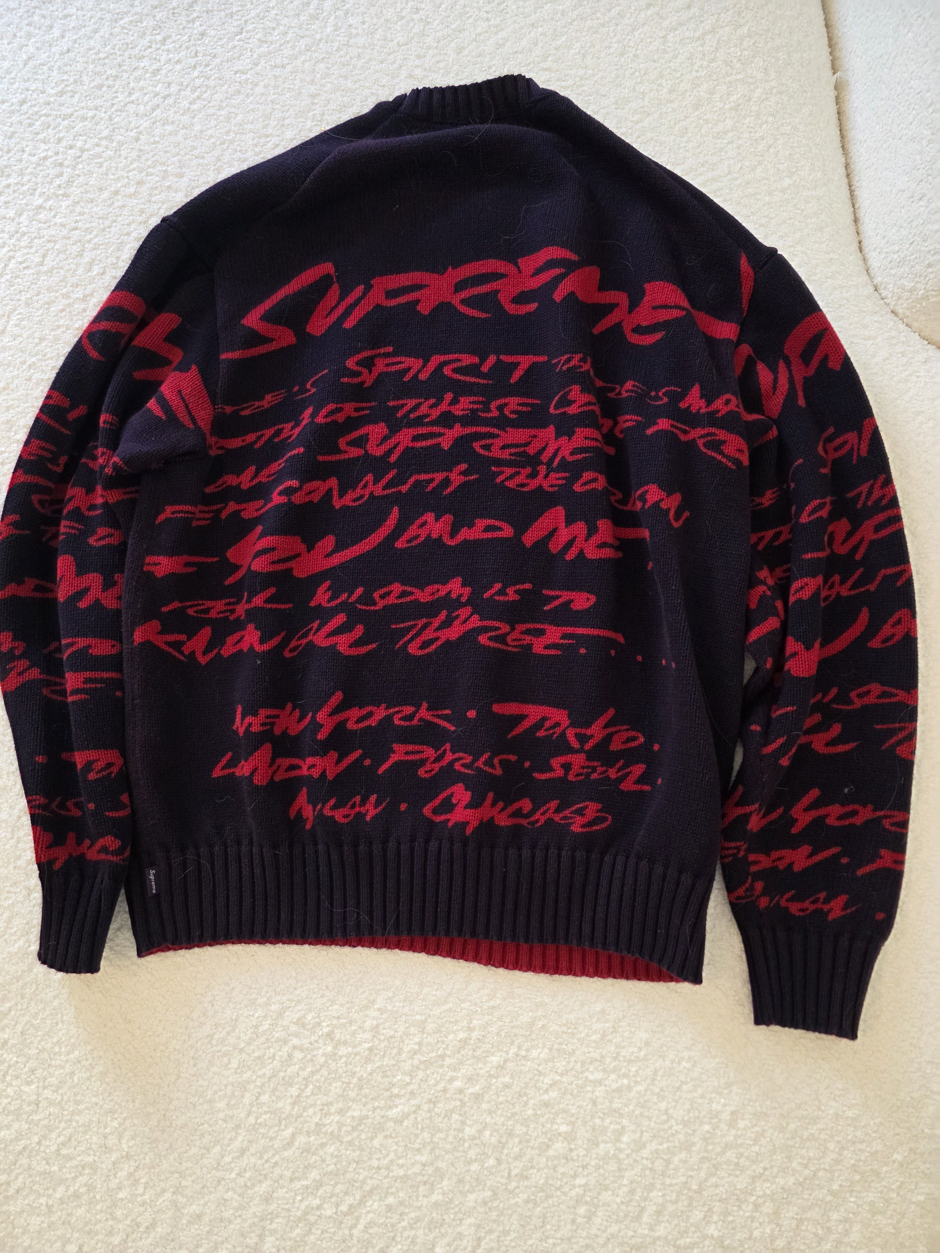 Supreme Futura sweater Size US S / EU 44-46 / 1 - 2 Thumbnail