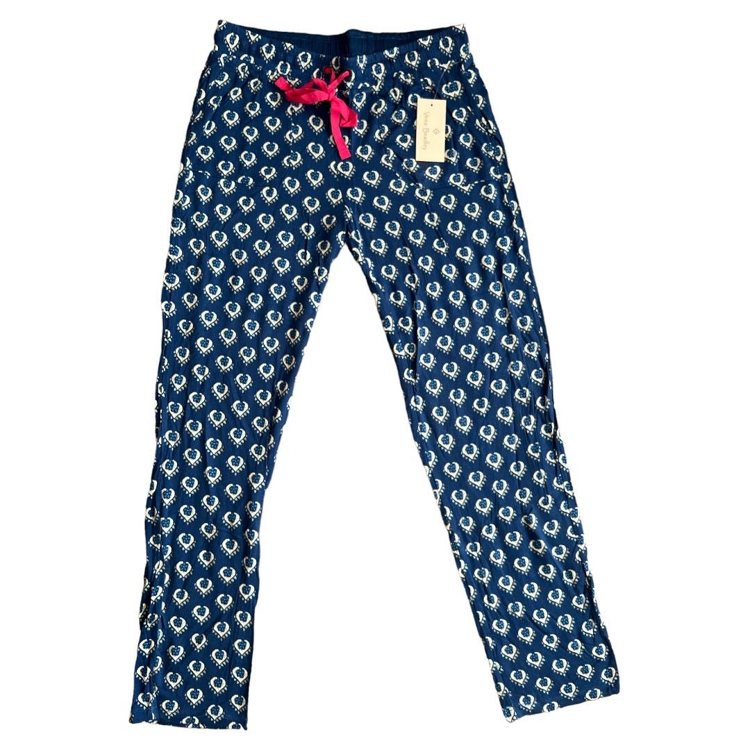 Vera Bradley VERA BRADLEY Indigo Briar Cool Allegra Pants w/ Tags, Small Size 28" / US 6 / IT 42 - 3 Thumbnail