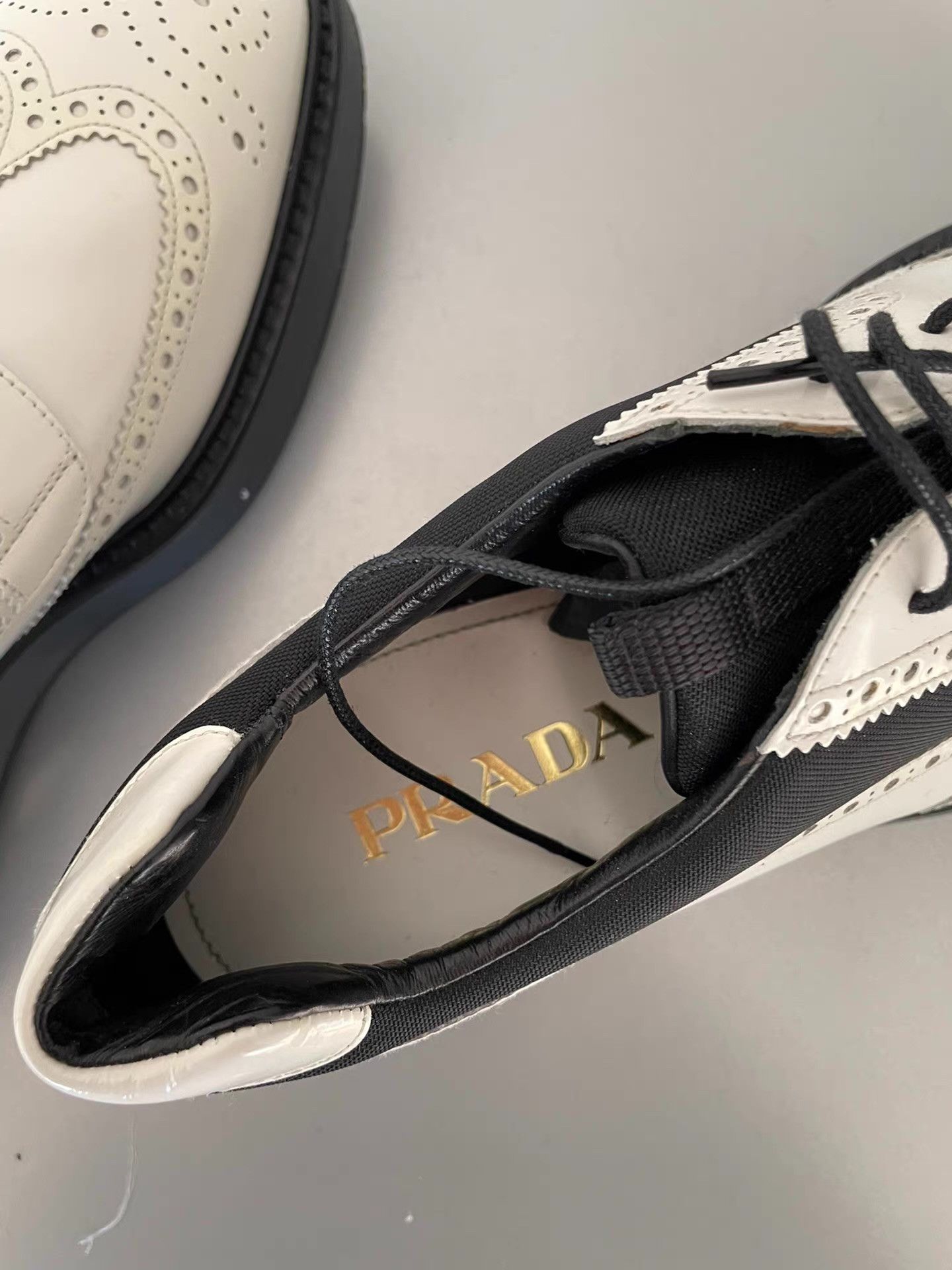 Prada Prada Carved Platform Leather Shoes Ｑ21 Size US 8 / EU 41 - 3 Thumbnail