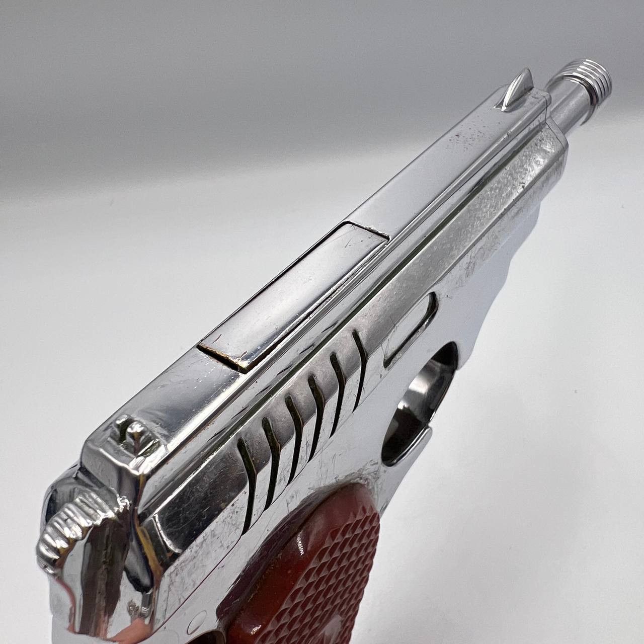 Vintage 1980's Vintage USSR Desk Gasoline Cigarette Torch Lighter Size ONE SIZE - 3 Thumbnail