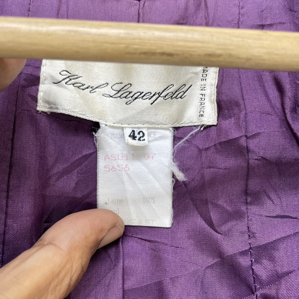 Karl Lagerfeld Designer Karl Lagerfeld Jacket Size M / US 6-8 / IT 42-44 - 7 Thumbnail