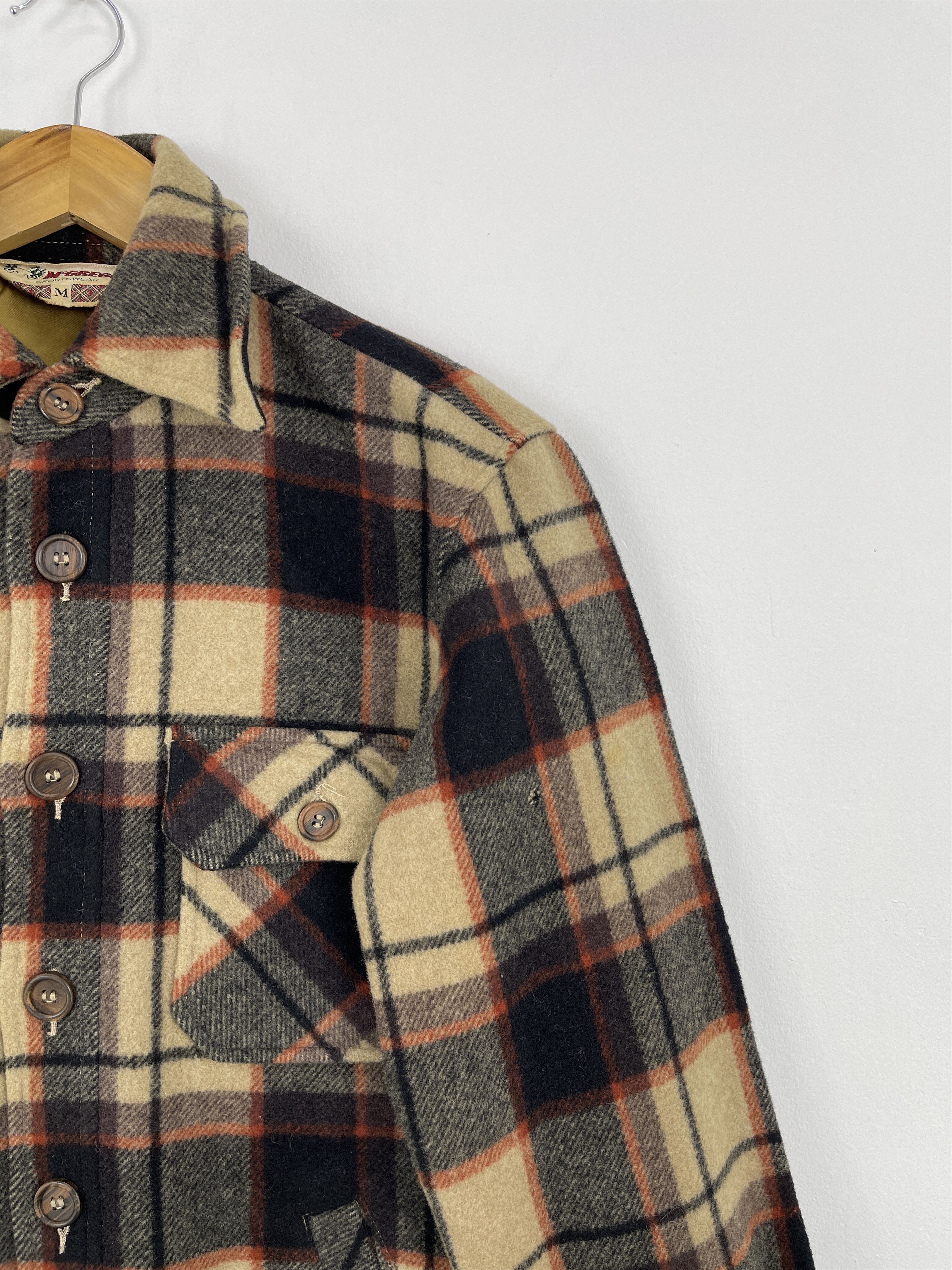 McGregor Vintage Mcgregor Wool Mohair Plaid Flannel Jacket JA0019 Size US M / EU 48-50 / 2 - 6 Thumbnail