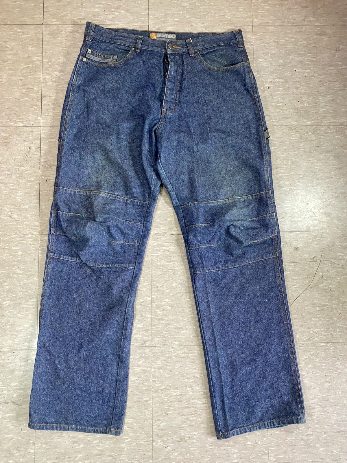 Mambo × Vintage Vintage mambo carpenter jeans baggy style Size US 35 - 2 Thumbnail