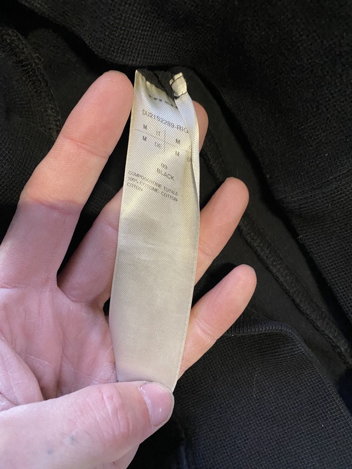 Rick Owens Drkshdw Rick Owens DRKSHDW Reverse Hoodie Size US M / EU 48-50 / 2 - 5 Thumbnail