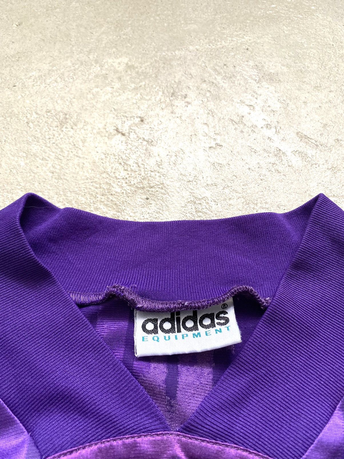 Adidas Rare! Vintage 80-90’s Adidas Soccer Jersey T Shirt Size US M / EU 48-50 / 2 - 9 Thumbnail