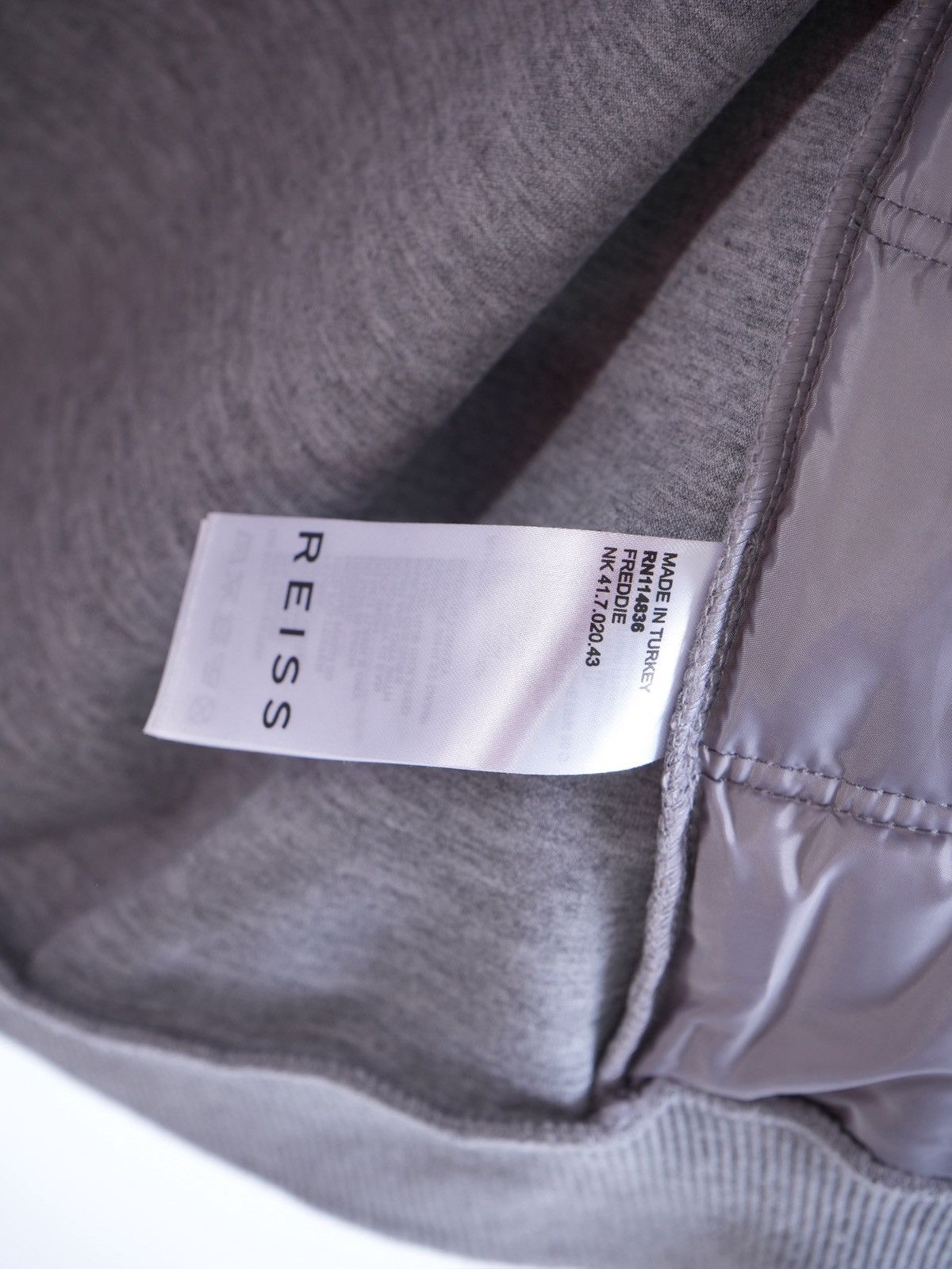 Reiss Reiss FREDDIE HYBRID QUILT AND KNIT ZIP-THROUGH JACKET Size US XL / EU 56 / 4 - 5 Thumbnail