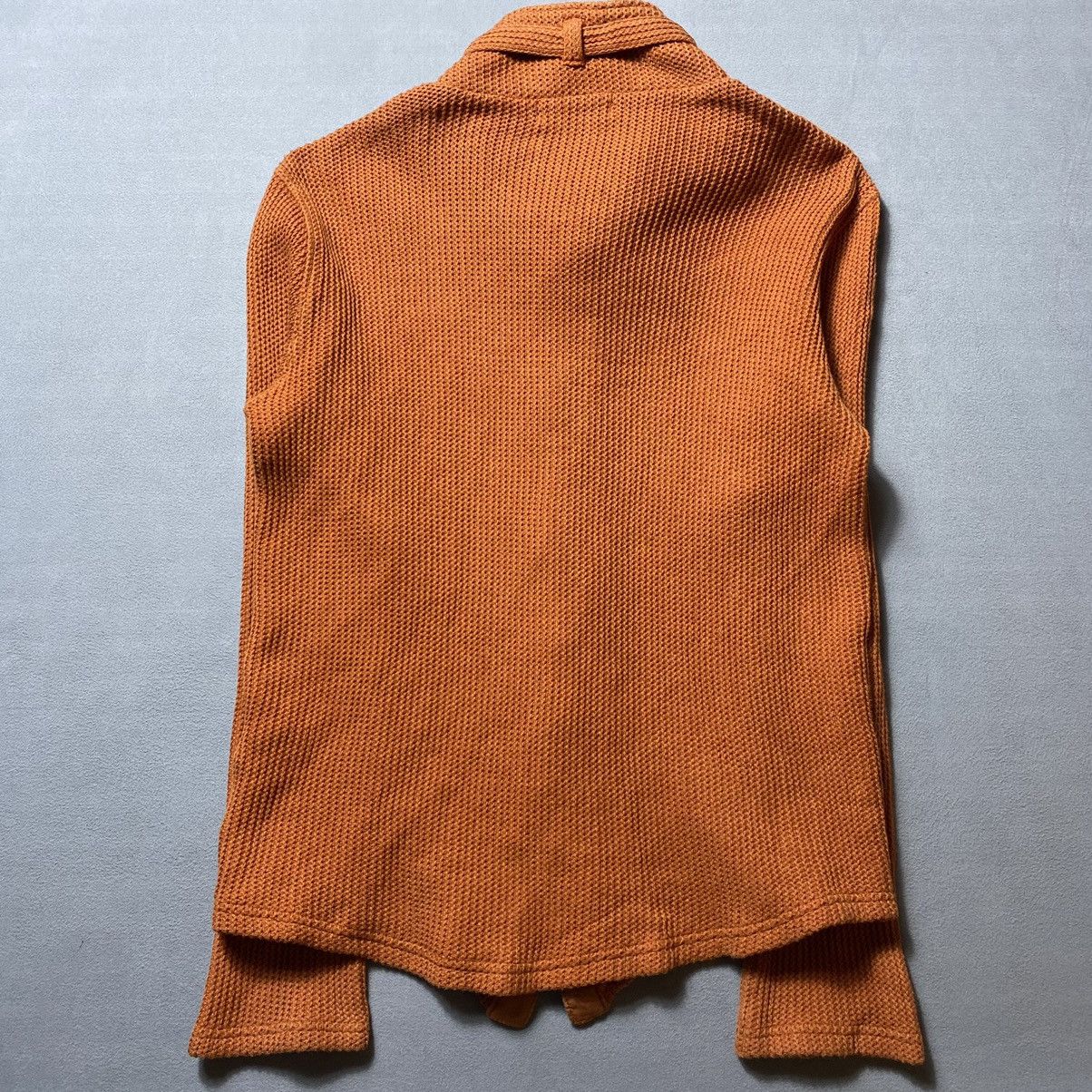 Tornado Mart Tornado Mart - Waffle Knit Belted Neck Size L / US 10 / IT 46 - 6 Thumbnail