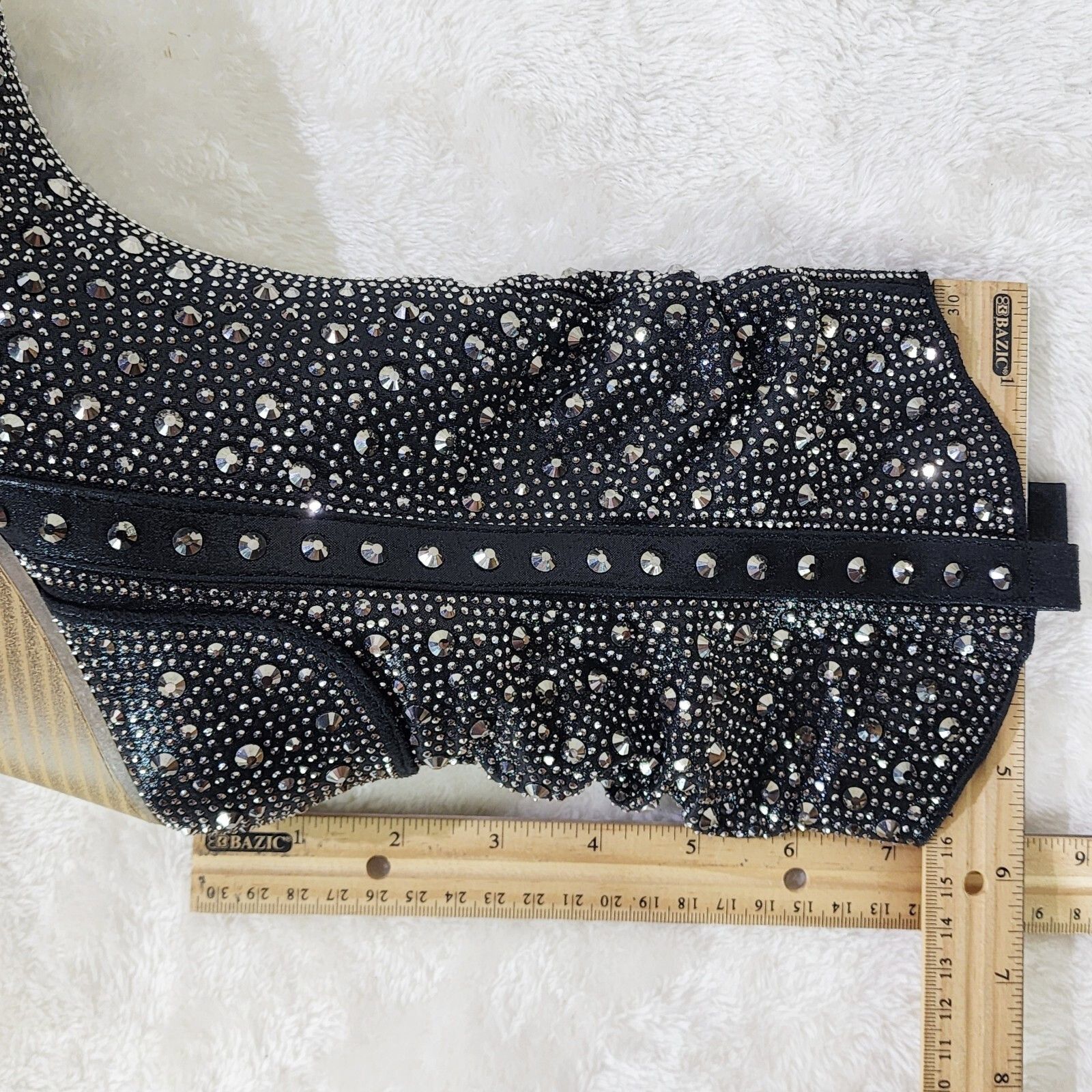 Other Angel Riders Rhinestones Country Glam Western Cowgirl Slouch Size US 8 / IT 38 - 7 Thumbnail