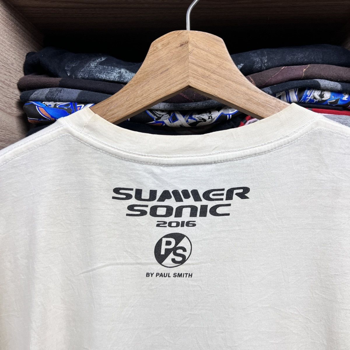 Paul Smith PAUL SMITH SUMMER SONIC VTG TEE — TAG L / RARE PIECE Size US L / EU 52-54 / 3 - 8 Thumbnail