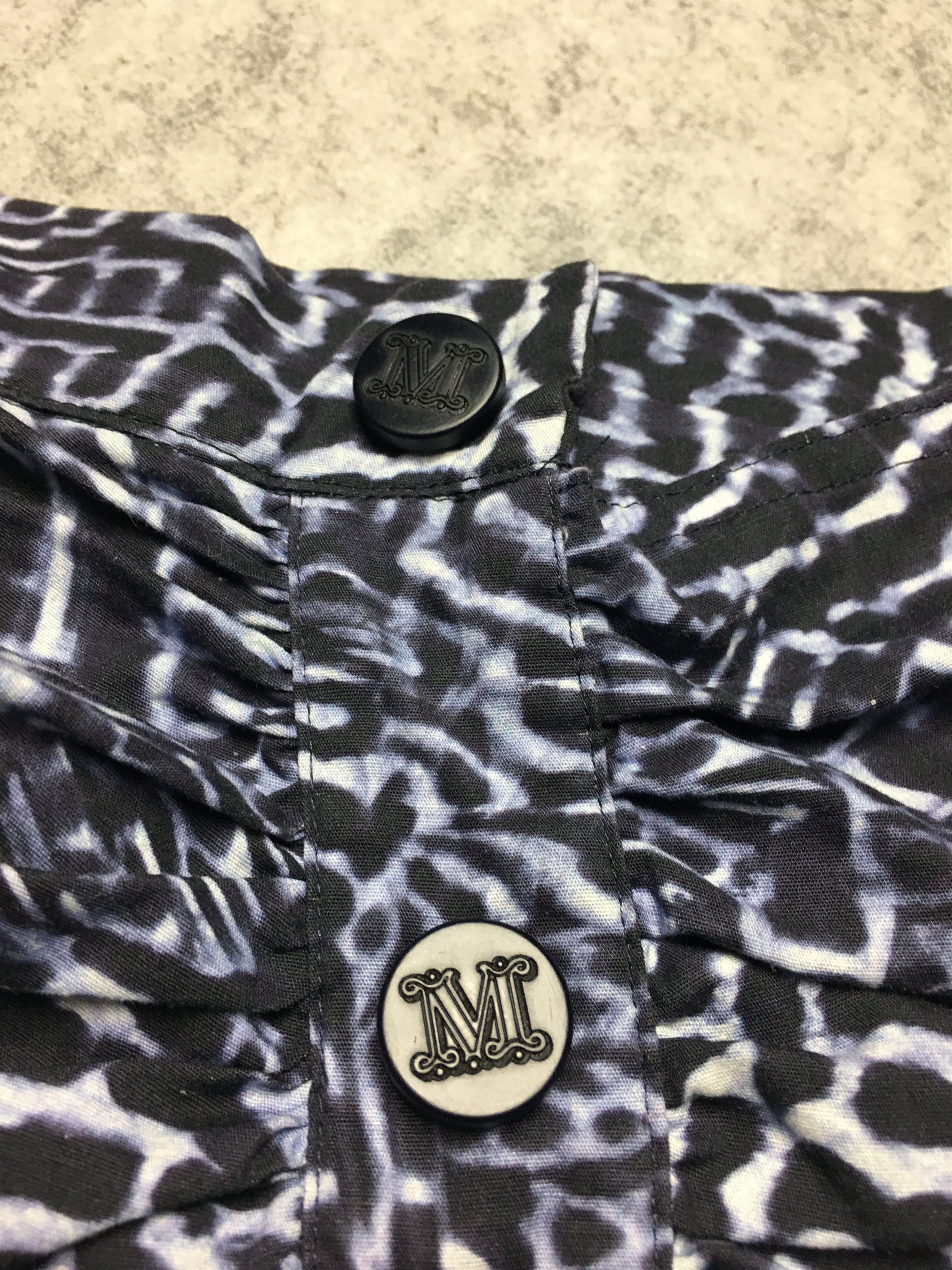 Max Mara Max Mara Patterned Button-Down Cotton Skirt US 2 IT 36 Size 26" / US 2 / IT 38 - 8 Thumbnail