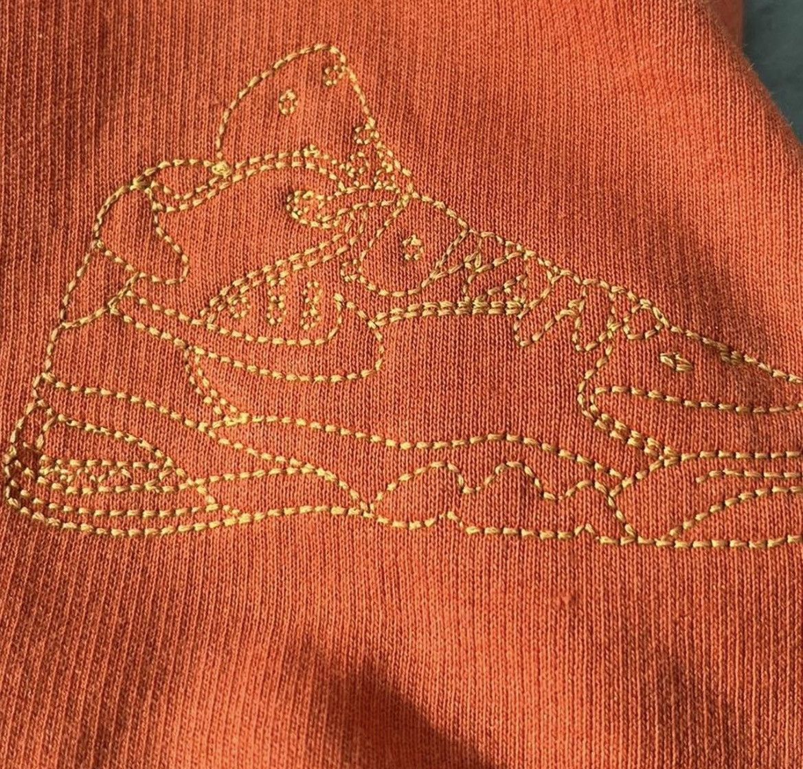 Nike Vintage Nike AirSoul Orange Pullover Hoodie - Size Large Size US L / EU 52-54 / 3 - 5 Thumbnail