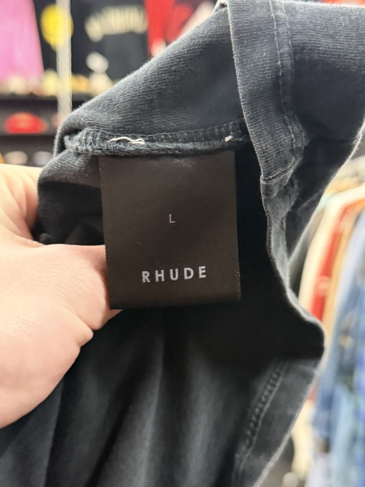 Rhude Rhude Logo LongSleeve Size US L / EU 52-54 / 3 - 4 Thumbnail