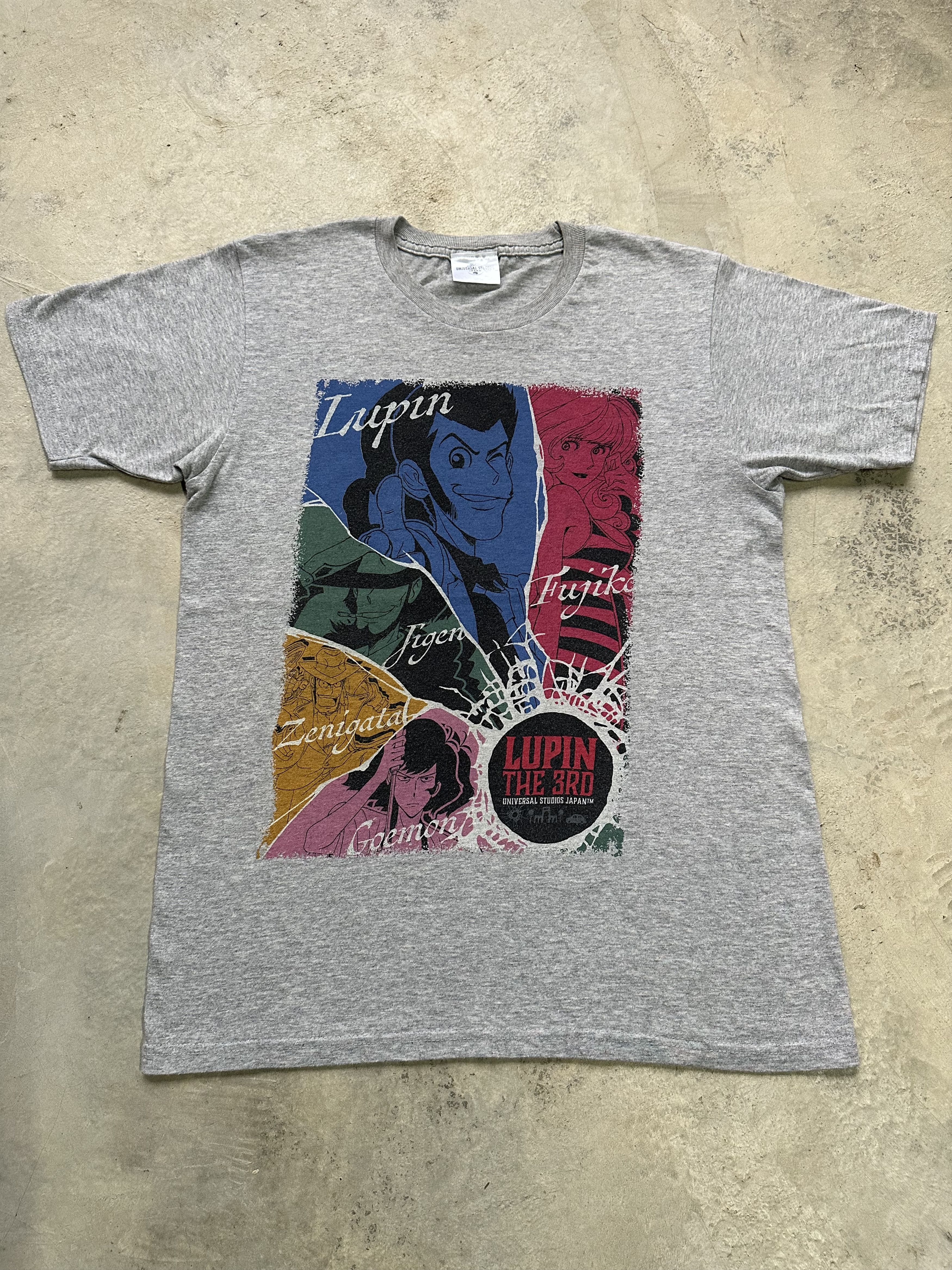 Anime Vintage Lupin The 3rd All Creater By Universal Studio Japan Size US M / EU 48-50 / 2 - 1 Thumbnail