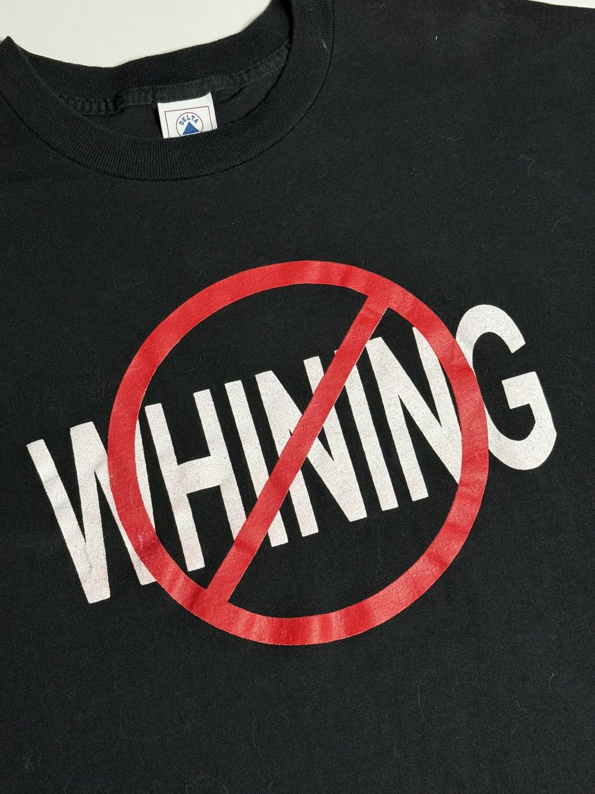 Vintage VINTAGE 1990’s SS No Whining Tee “Black” [XL] PREOWNED Size US XL / EU 56 / 4 - 3 Thumbnail