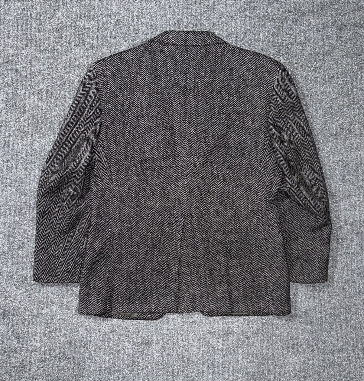 Vintage Vintage Herringbone Wool Blazer (USA Made) – 40S Size 40S - 11 Thumbnail