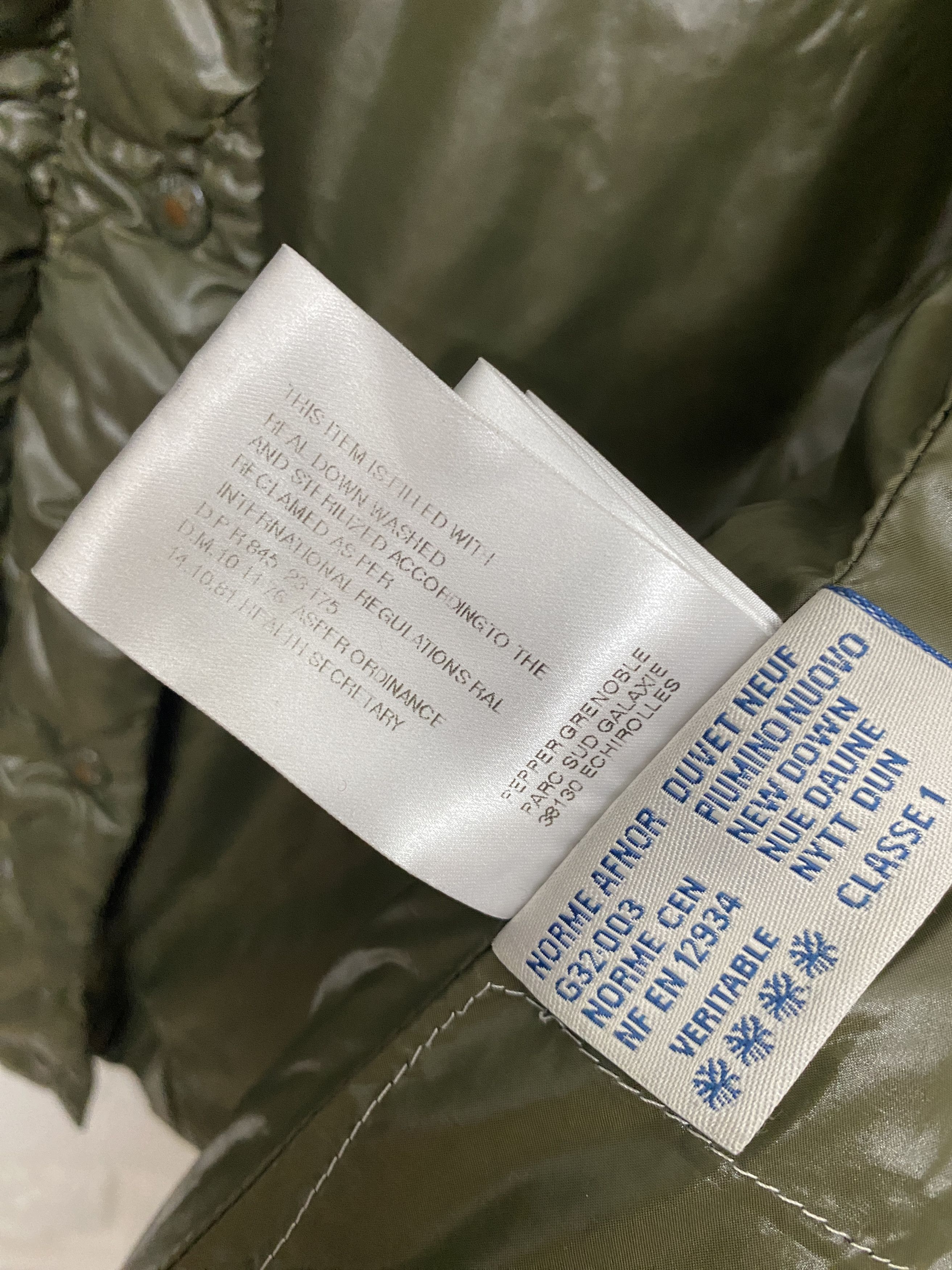Moncler Moncler Down Quilted Jacket Puffer Khaki Small Logo Size 2 Size M / US 6-8 / IT 42-44 - 14 Thumbnail