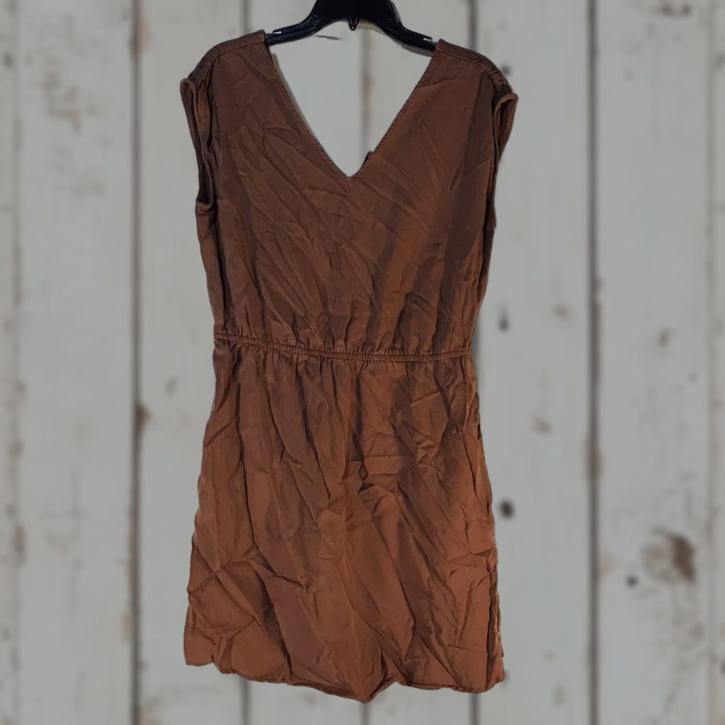 Vintage Universal Thread Copper Sleeveless Dress Women M Lyocell V-Neck Casual Party Summer Size M / US 6-8 / IT 42-44 - 1 Thumbnail