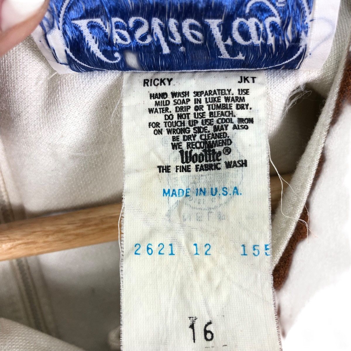 Vintage Vintage LESLIE FAY Union Made Made in Usa Art Sweatshirt Size L / US 10 / IT 46 - 7 Thumbnail