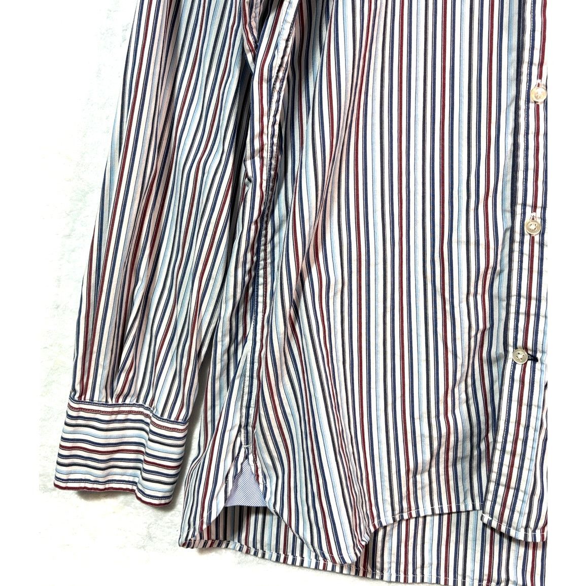 Tommy Hilfiger Size M | TOMMY HILFIGER Men's Custom-Fit Button Front Shirt Size US M / EU 48-50 / 2 - 6 Thumbnail