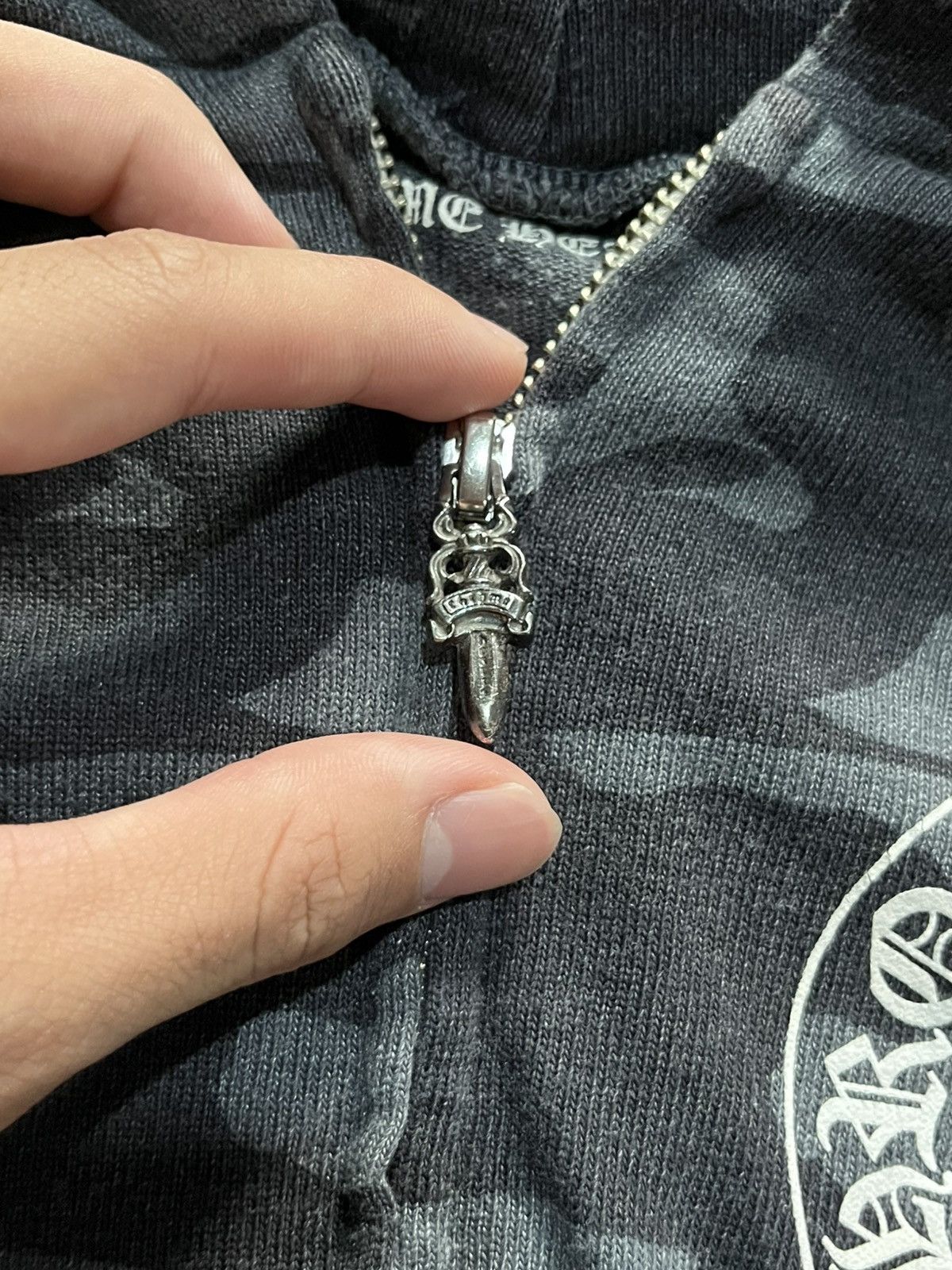 Chrome Hearts Chrome Heart Hoodie Zip Camo Horse Shoe Dagger Size US M / EU 48-50 / 2 - 9 Thumbnail