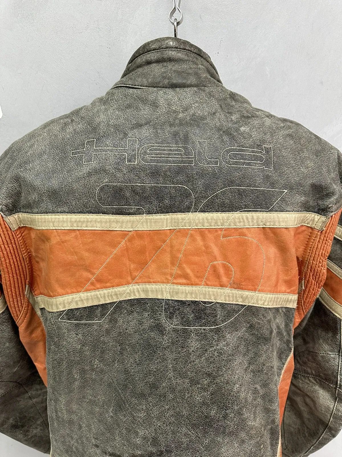 Schott Vintage Harley Davidson Leather Jacket Moto Y2k Racing Rare Size US M / EU 48-50 / 2 - 7 Thumbnail