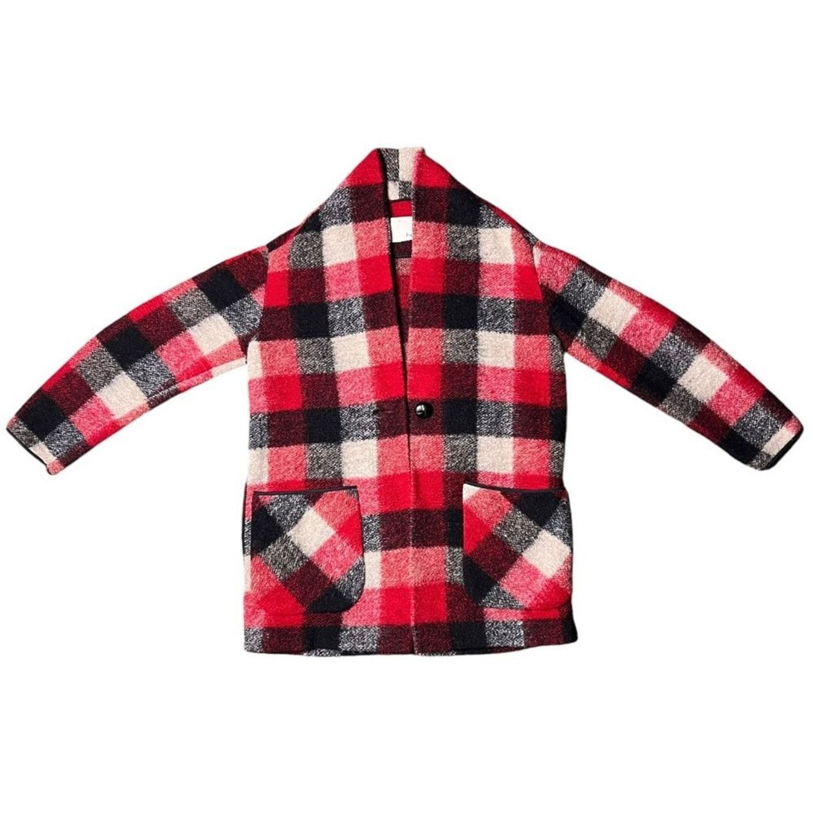 Aritzia Aritzia Wilfred Free Off Duty Sweater Jacket Plaid Size S / US 4 / IT 40 - 8 Thumbnail