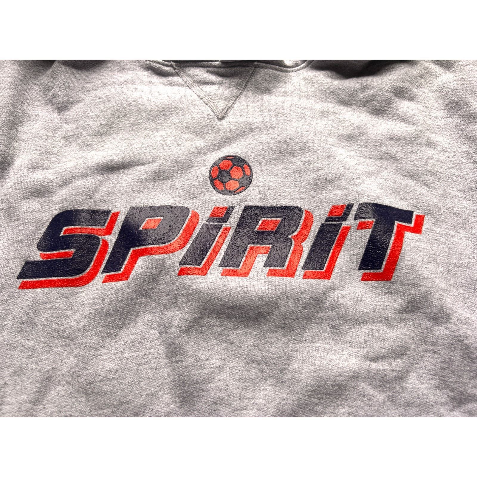 Hanes Spirit Club Soccer Gray Hoodie Sweatshirt #31 Adult M 38-40 Size M / US 6-8 / IT 42-44 - 3 Thumbnail