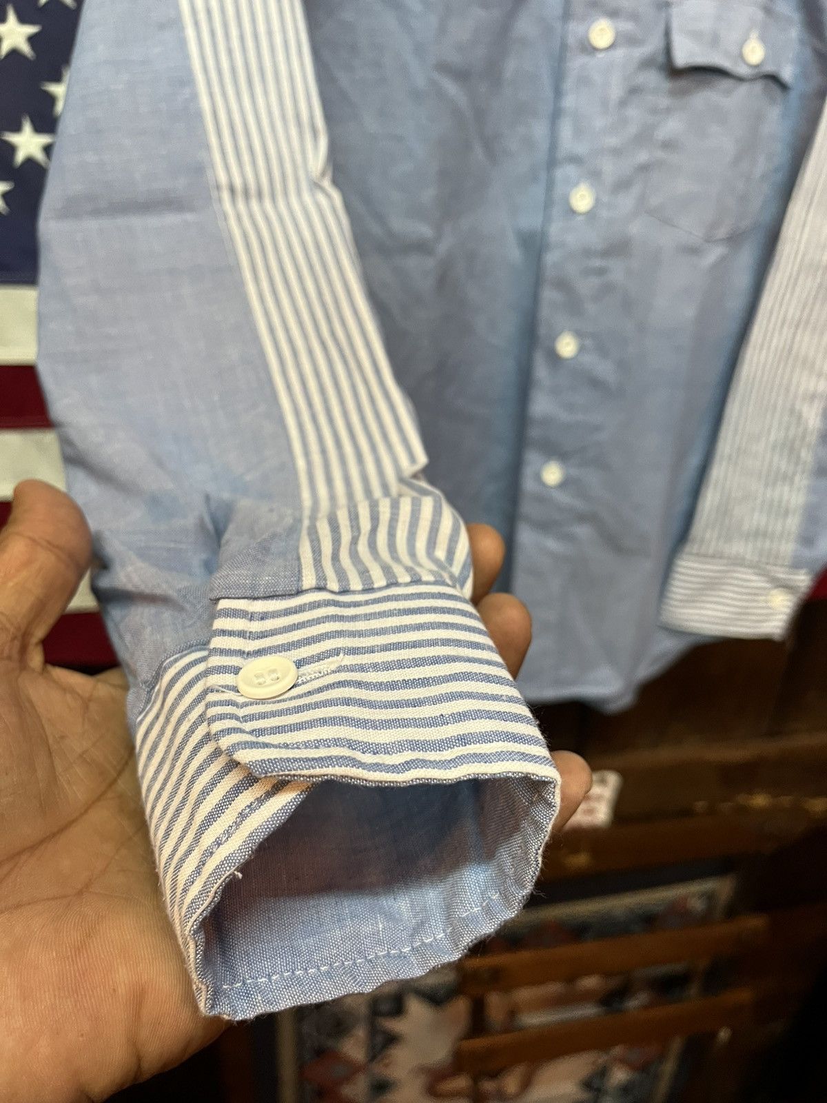 Other Vintage 1970s Pinto Western Chambray Shirt Size US S / EU 44-46 / 1 - 5 Thumbnail