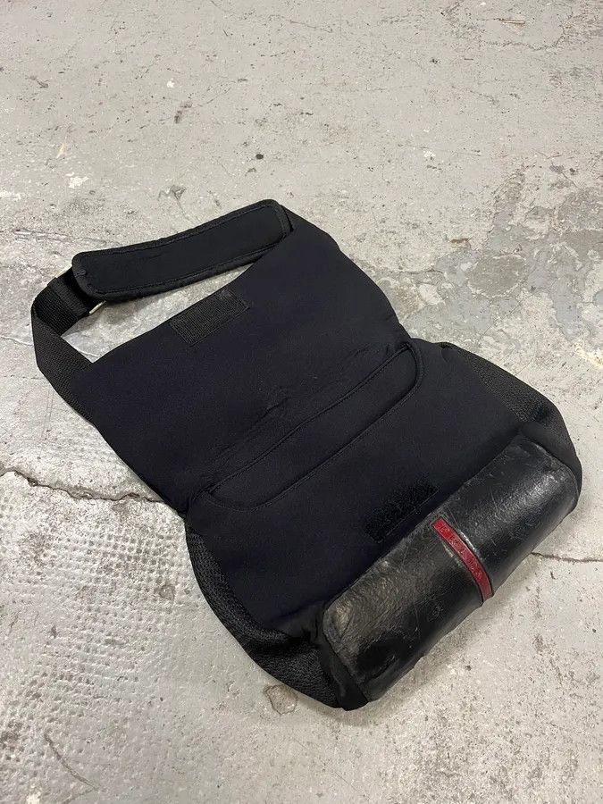 Prada 2000s Prada Nylon 3D Black Bag Size ONE SIZE - 9 Thumbnail