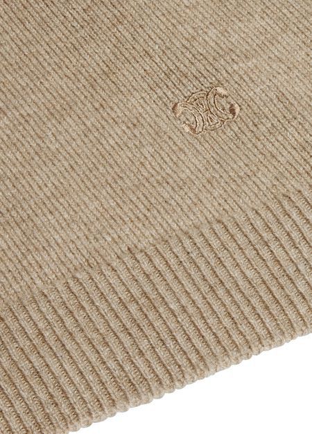 Celine o1w1db10925 2C10A480V Turtleneck Sweater in Brown Size S / US 4 / IT 40 - 3 Thumbnail