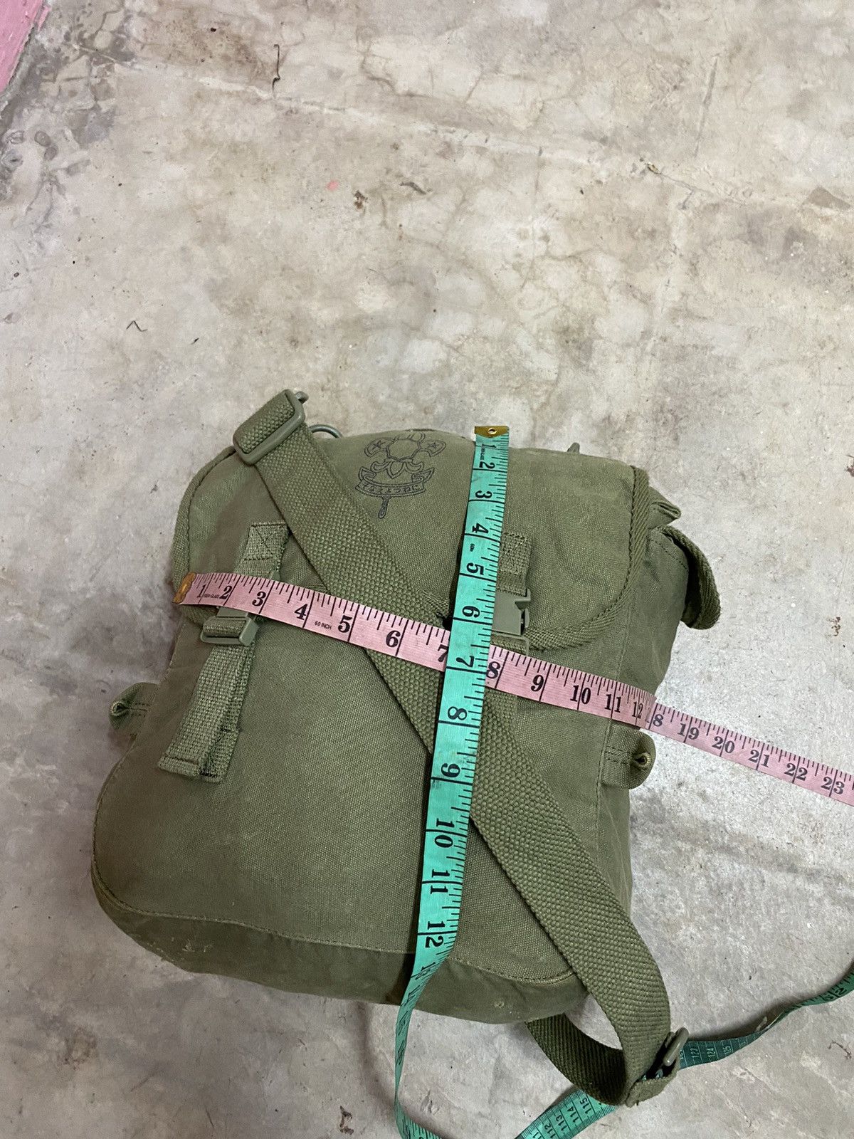 VINTAGE ARMY CROSSBODY BAG