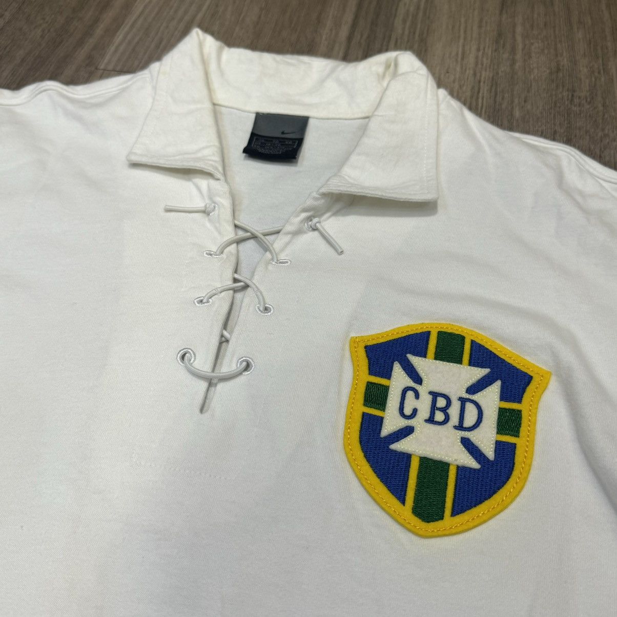 Nike Brazil 2004 FIFA 100th Anniversary special shirt #9 Ronaldo Size US XS / EU 42 / 0 - 3 Thumbnail